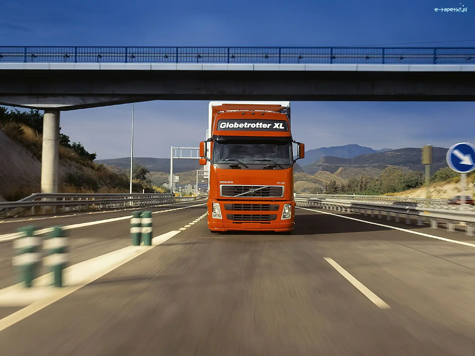 Autostrada, Ciężarówka Volvo