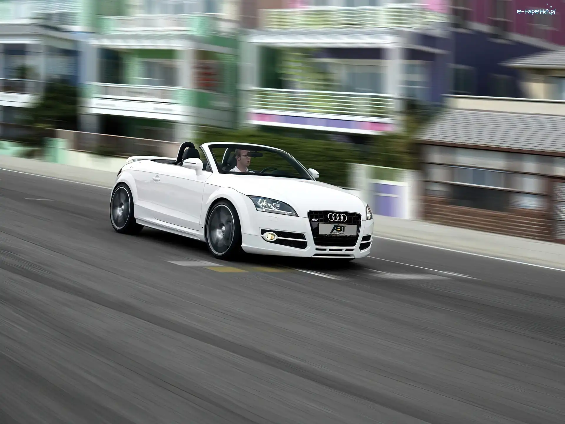 Miasto, Audi TT, Reklama