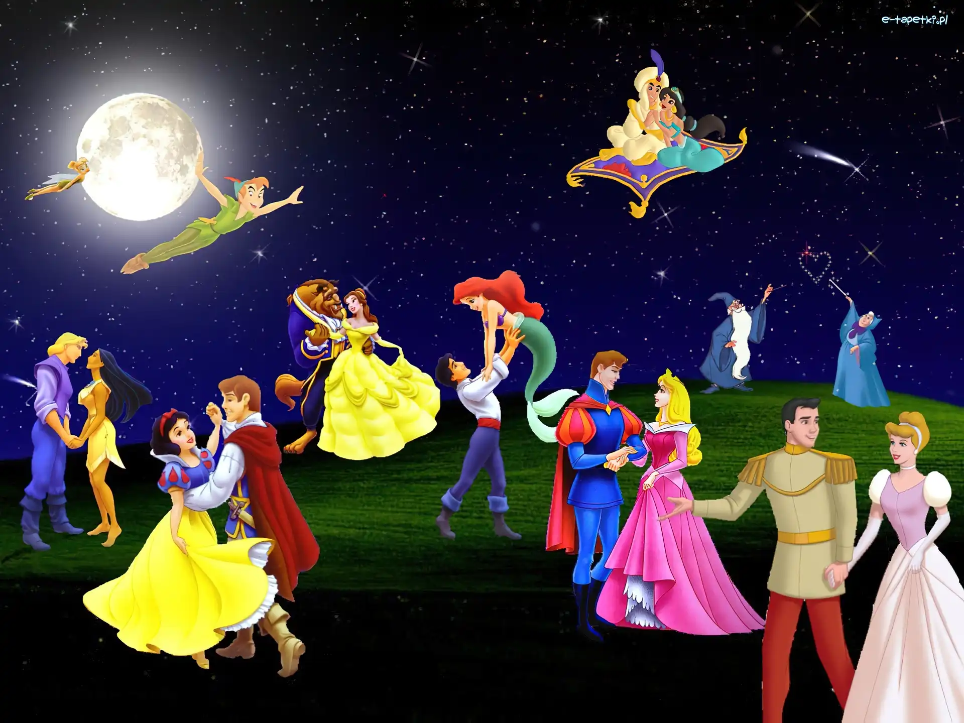 Disney, Bajki, Postacie