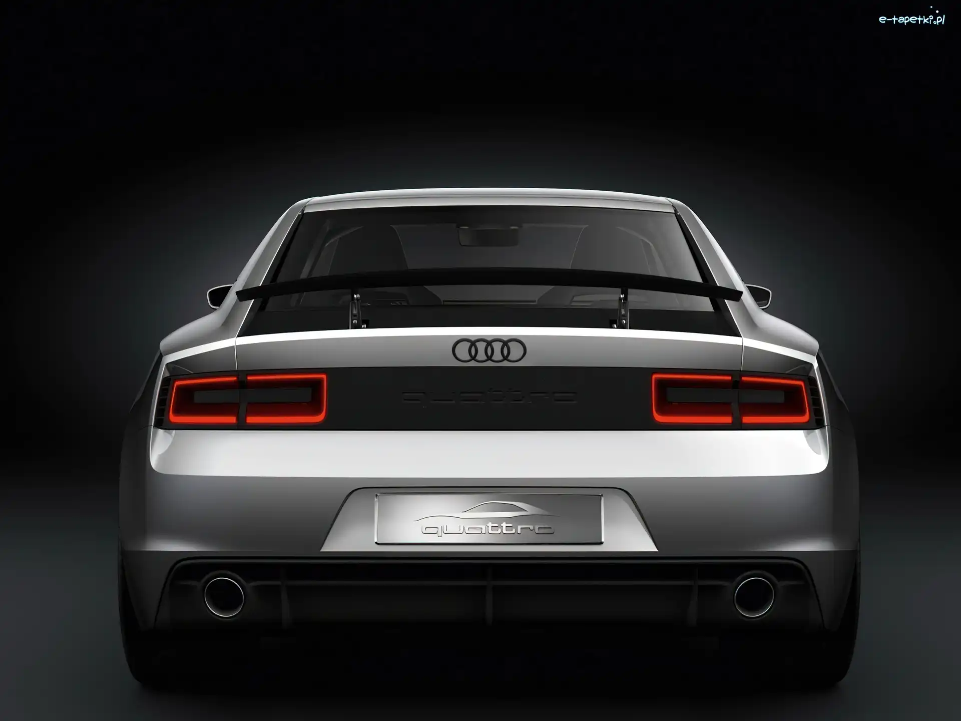 Neonowe, Lampy, Audi Quattro
