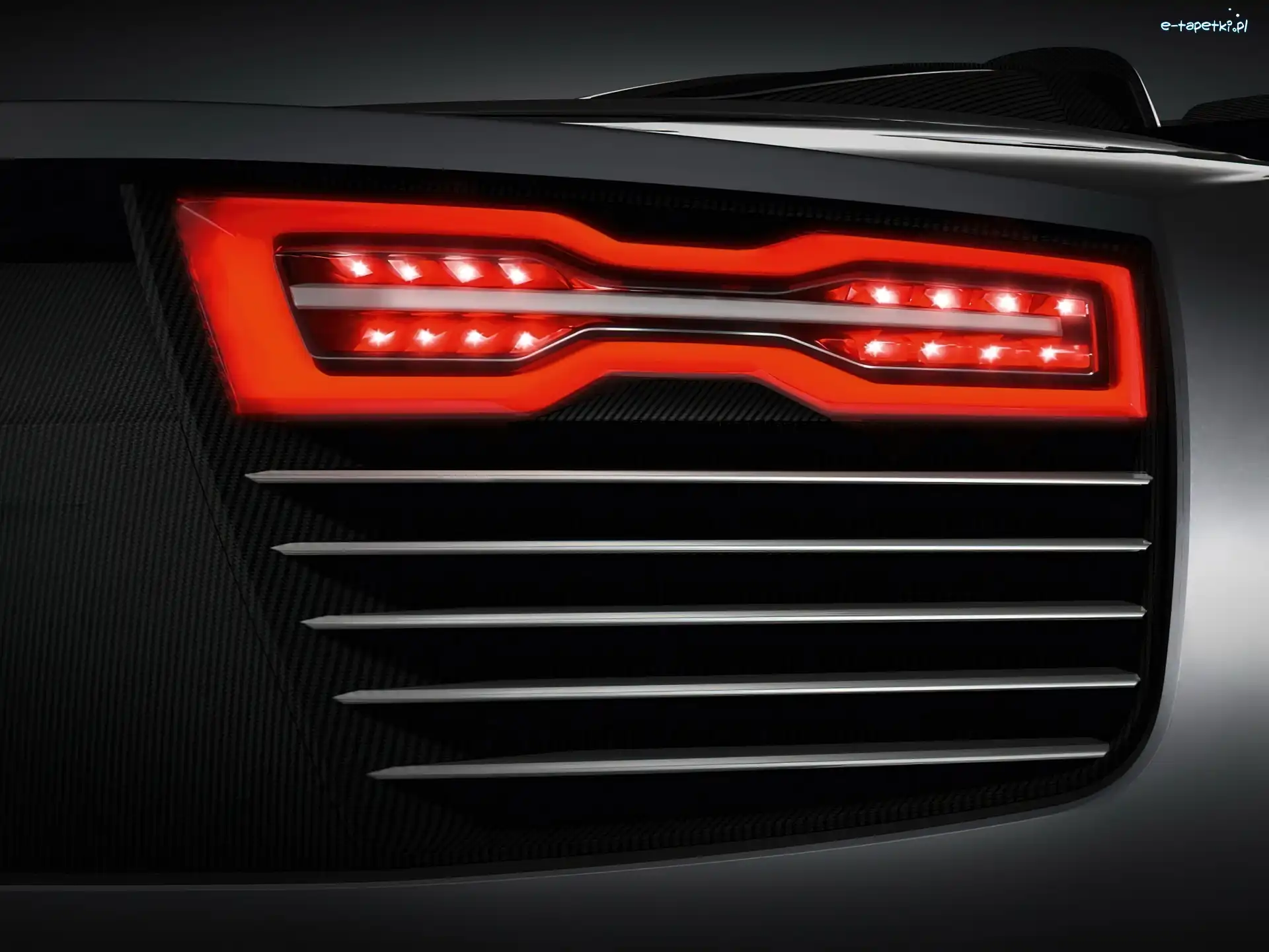 Audi e-Tron, Tylna, Lampa