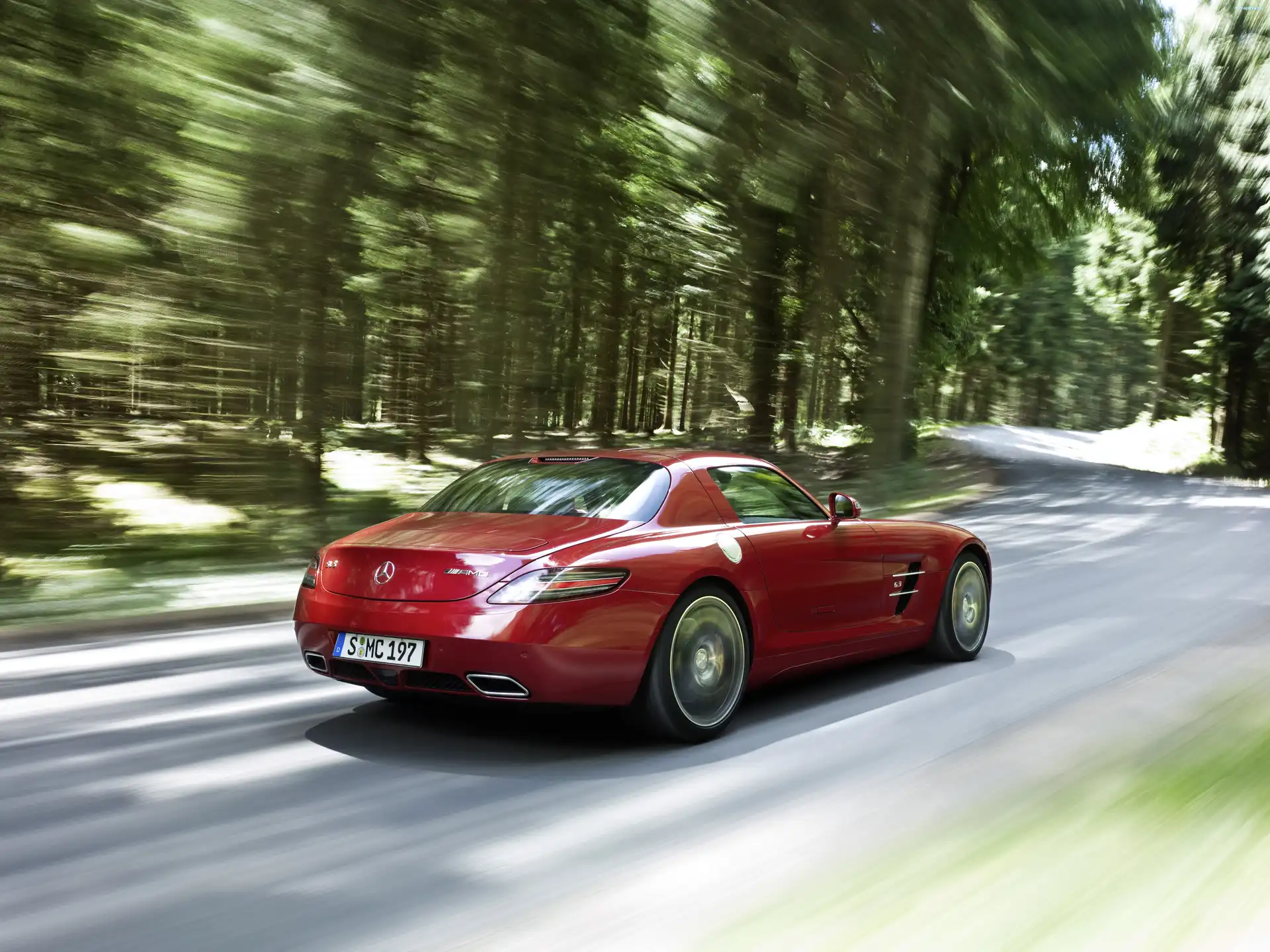 Układ, AMG, Wydechowy, Mercedes Benz SLS