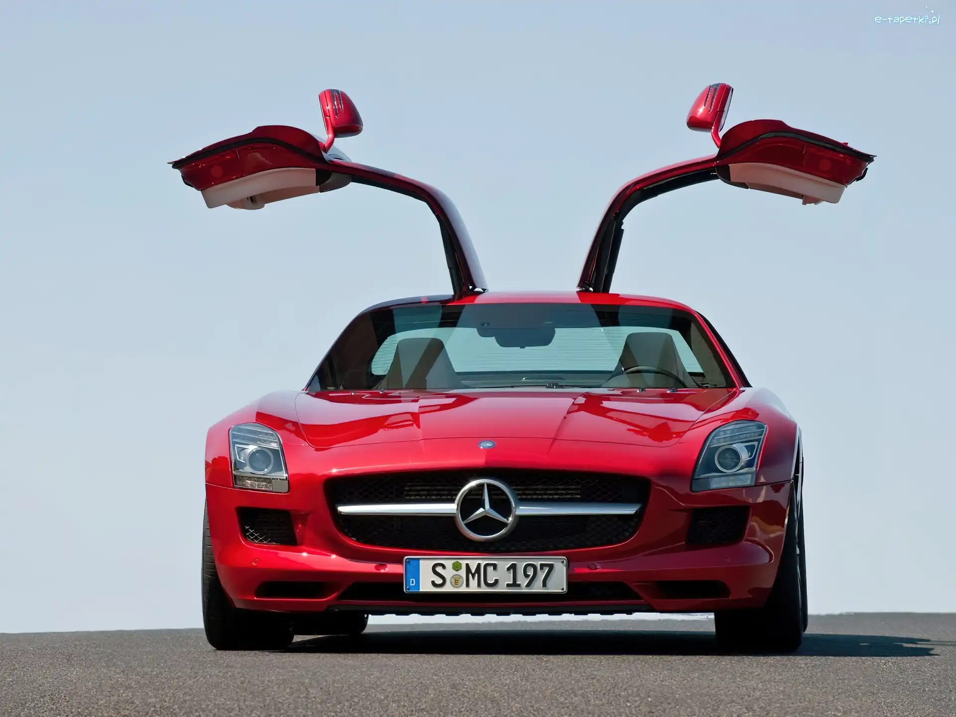 Drzwi, Otwarte, Mercedes SLS