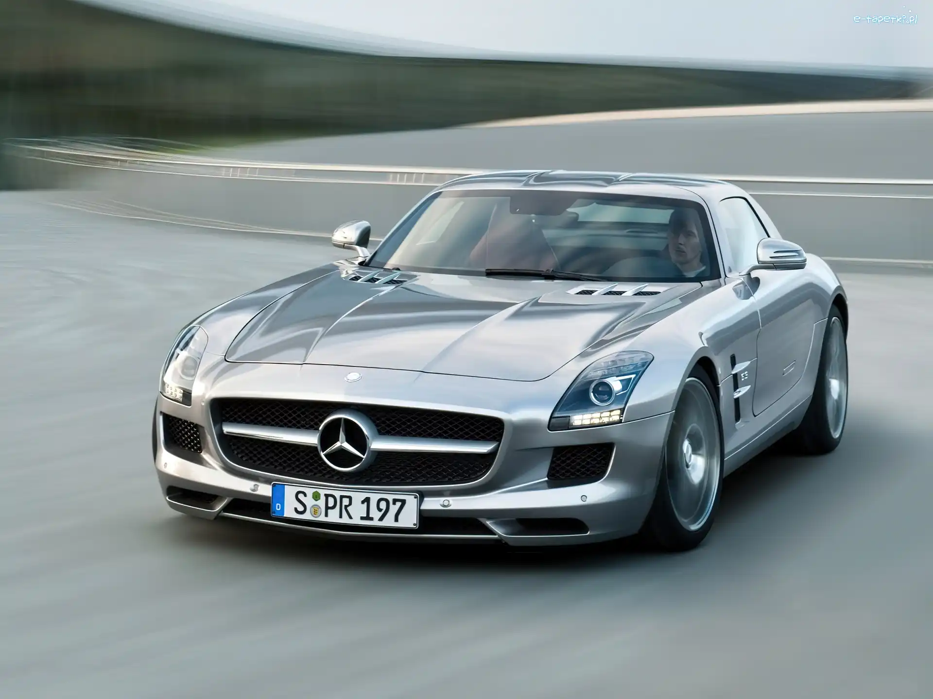 Dzienne, Światła, Mercedes Benz SLS