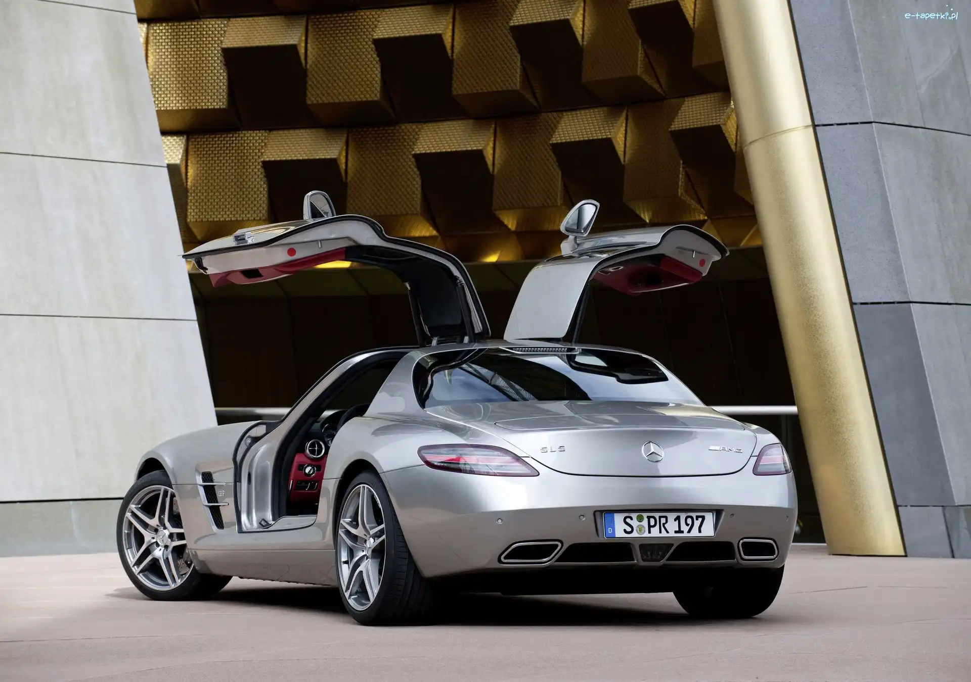 AMG, Bagażnika, Klapa, Mercedes Benz SLS