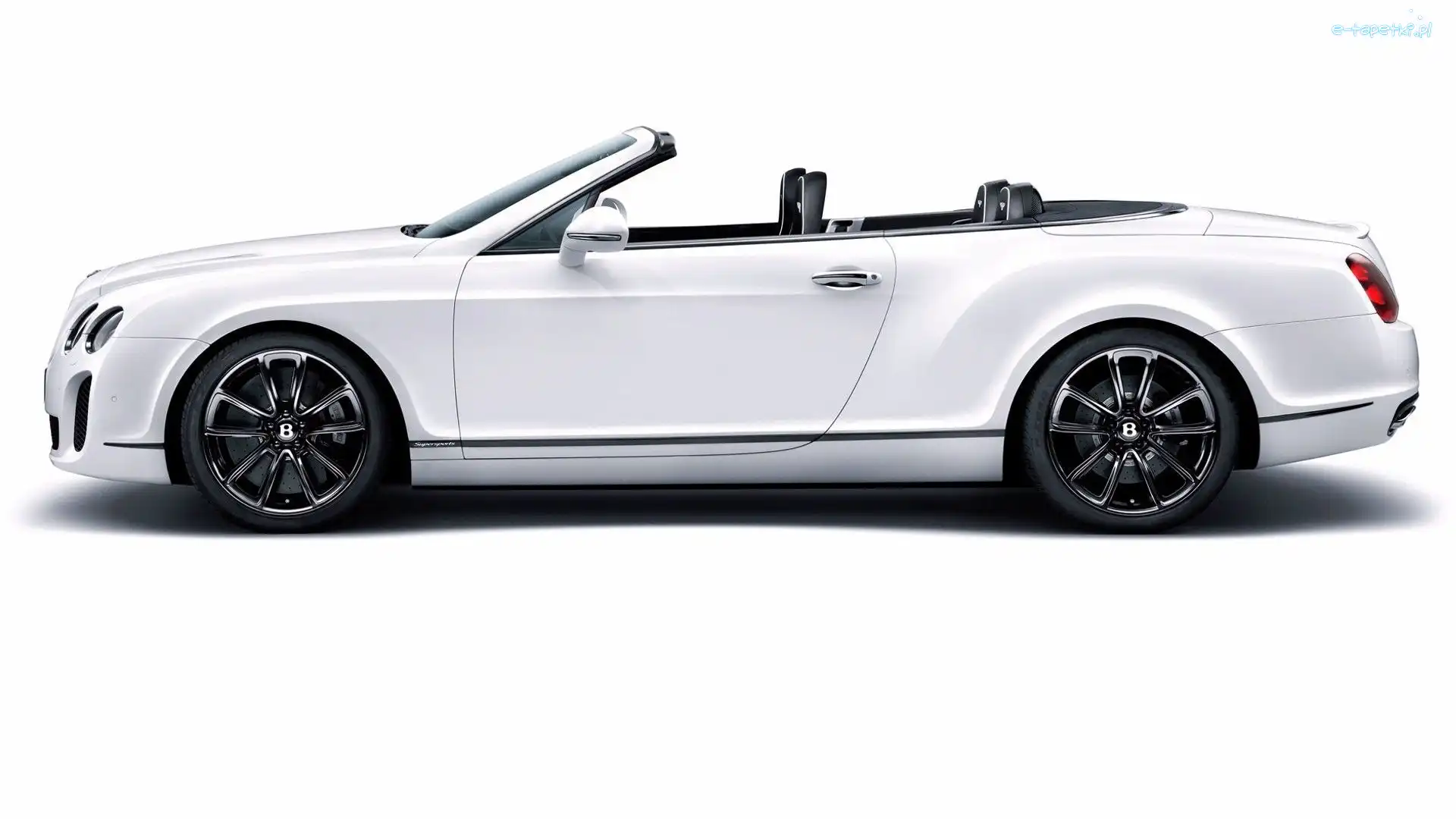 Bentley Continental Convertible, Biały