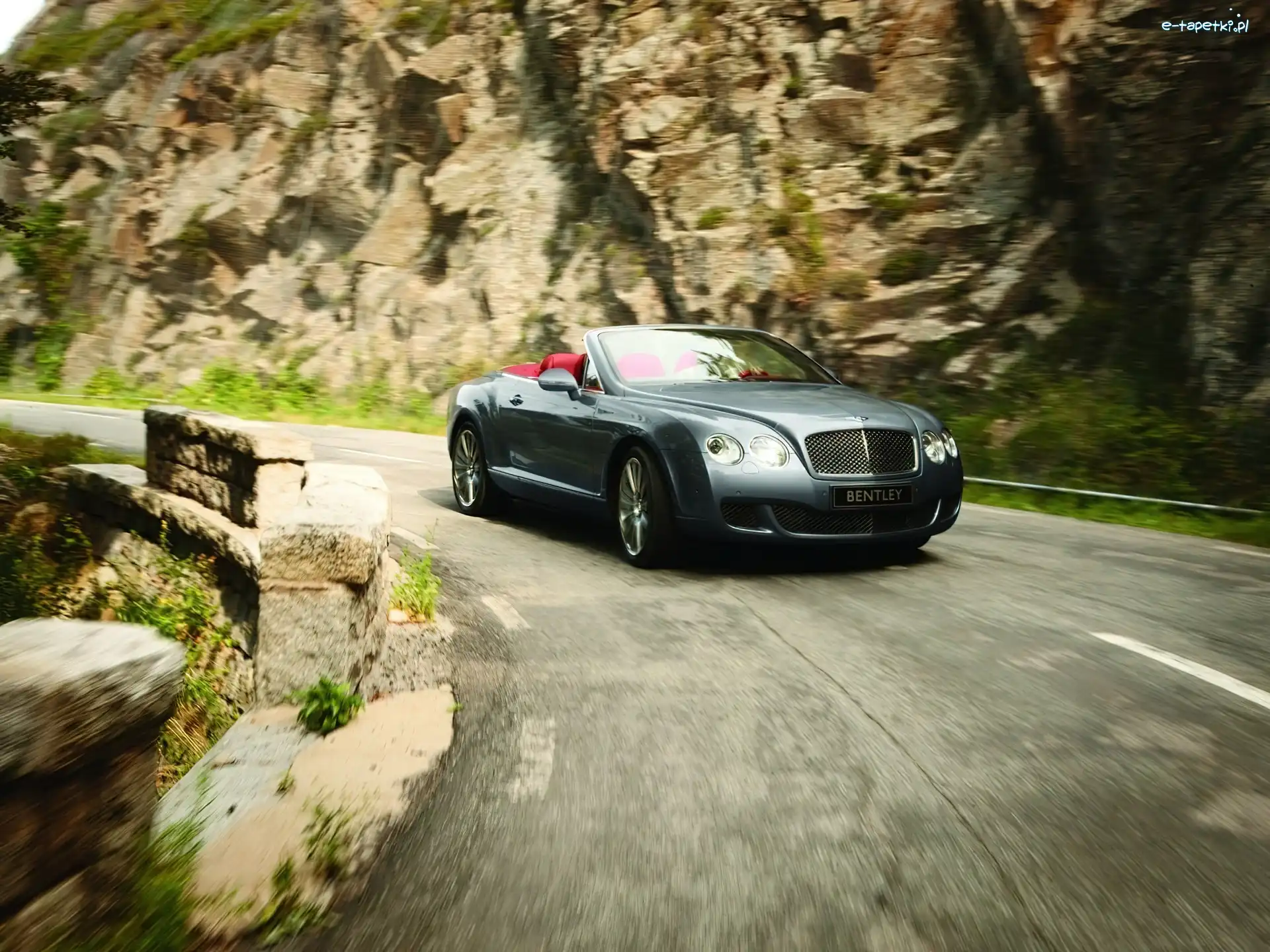 Zakręt, Ostry, Bentley Continental GTC