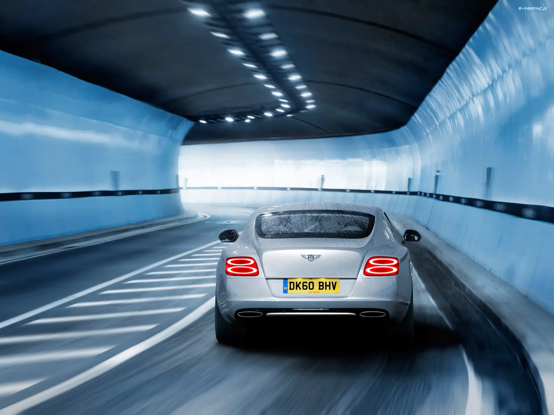 Zakrętów, Doświetlanie, Bentley Continental GT
