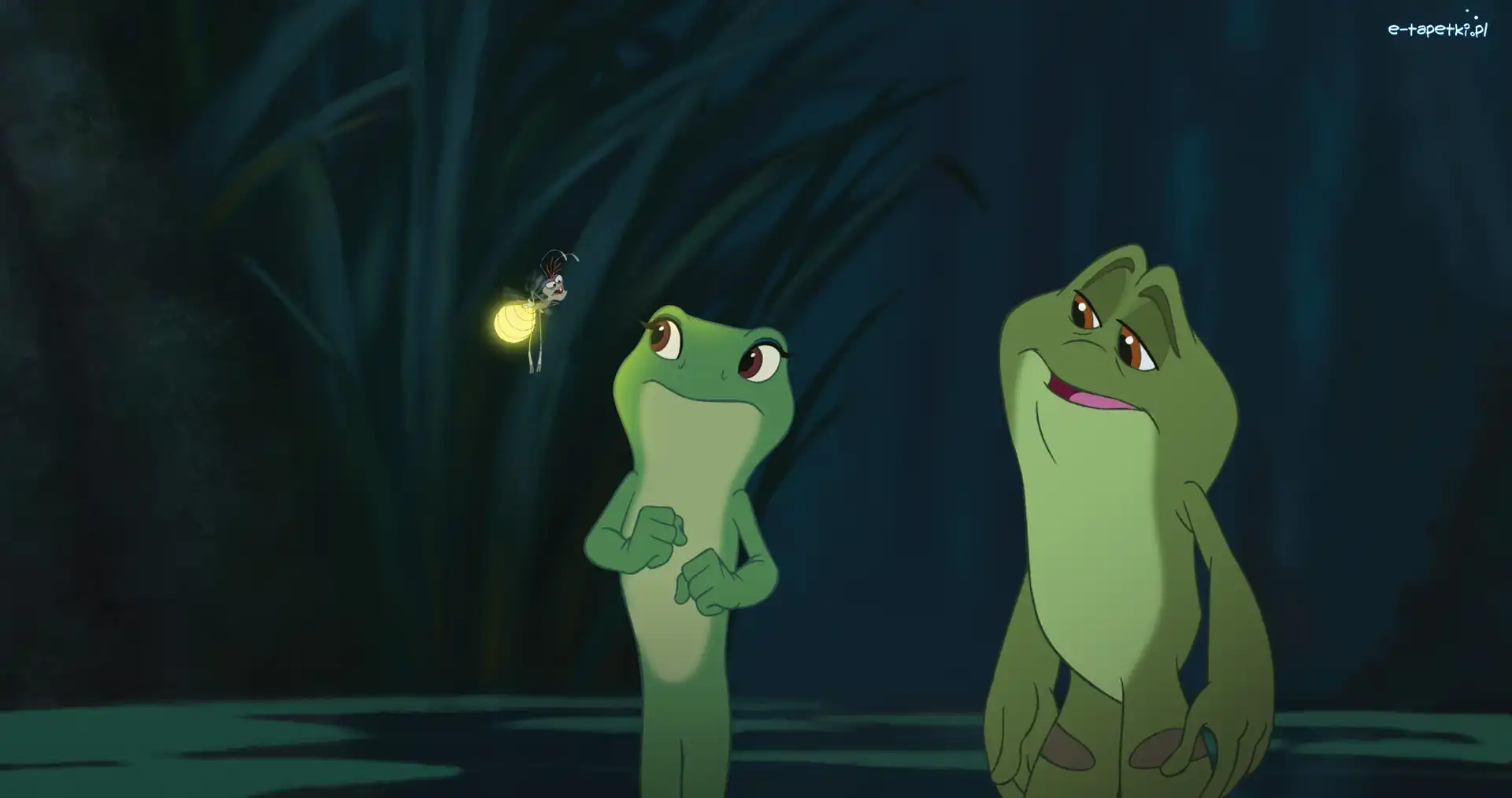 The Princess and the Frog, Świetlik, Żaby, Księżniczka i żaba