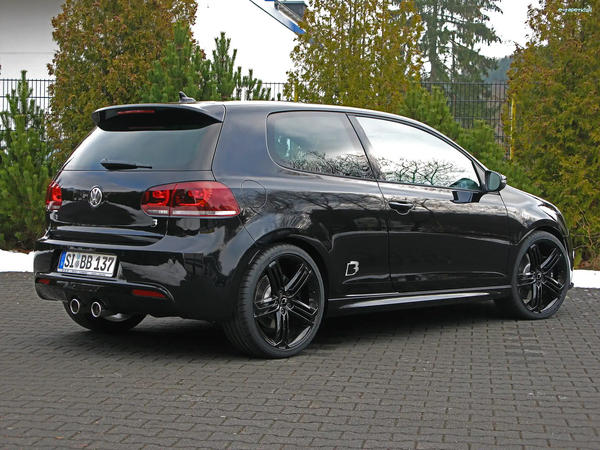Volkswagen Golf 6, Czarny