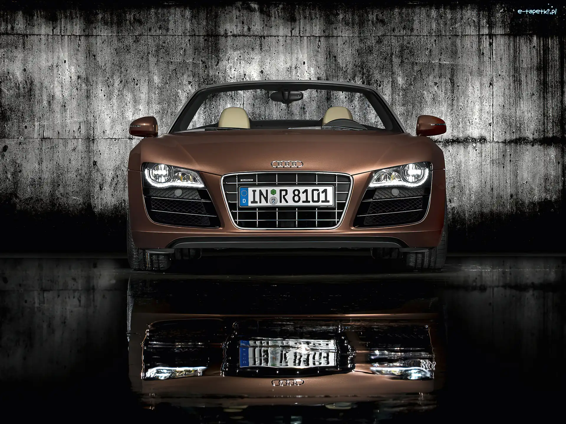 Audi R8 Spyder, przód