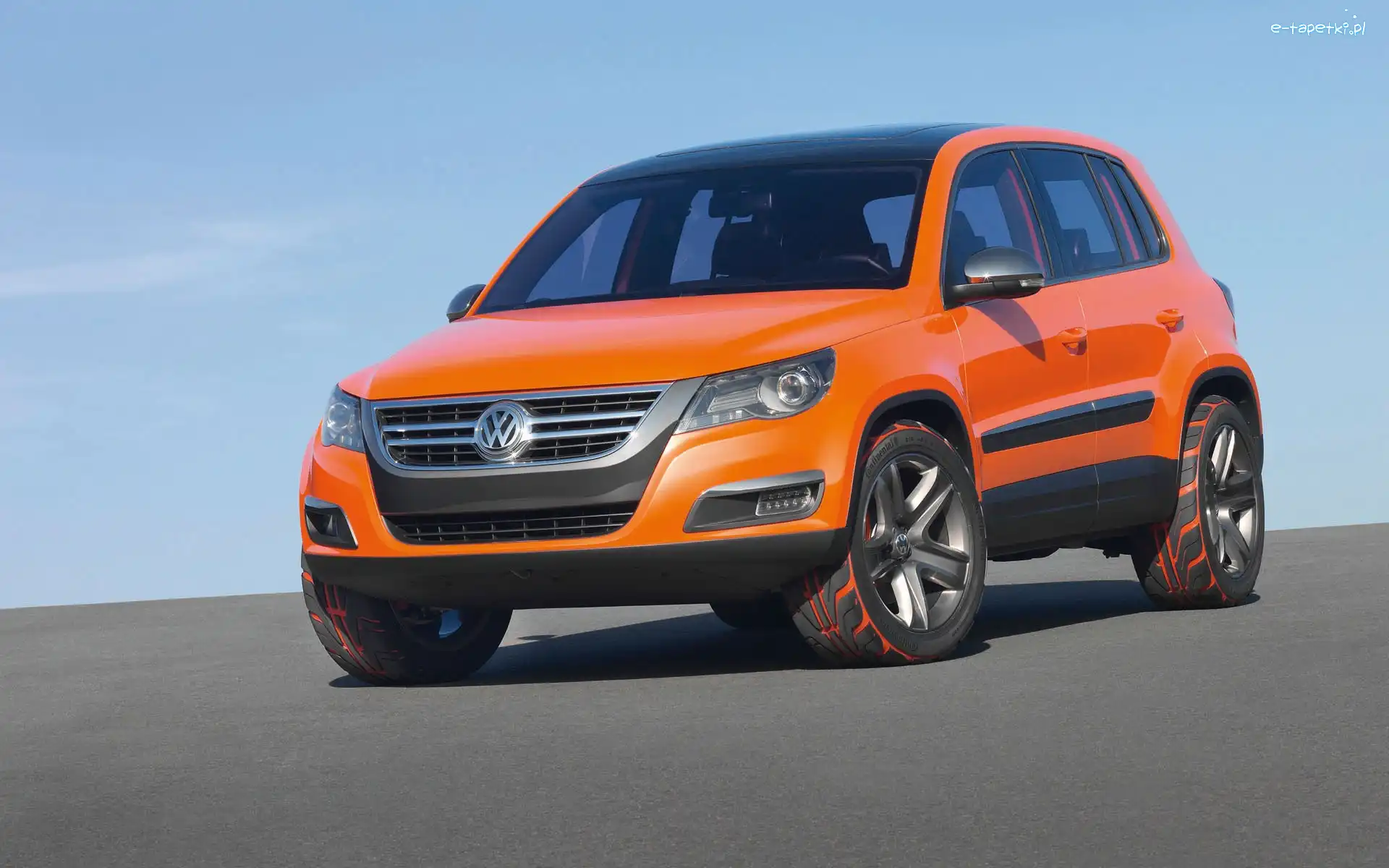 Volkswagen Tiguan, Pomarańczowy