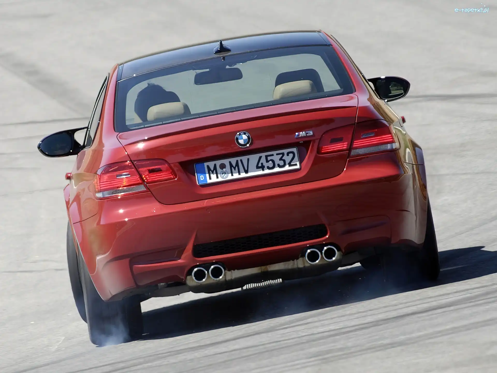 E90, Gumy, Palenie, BMW M3