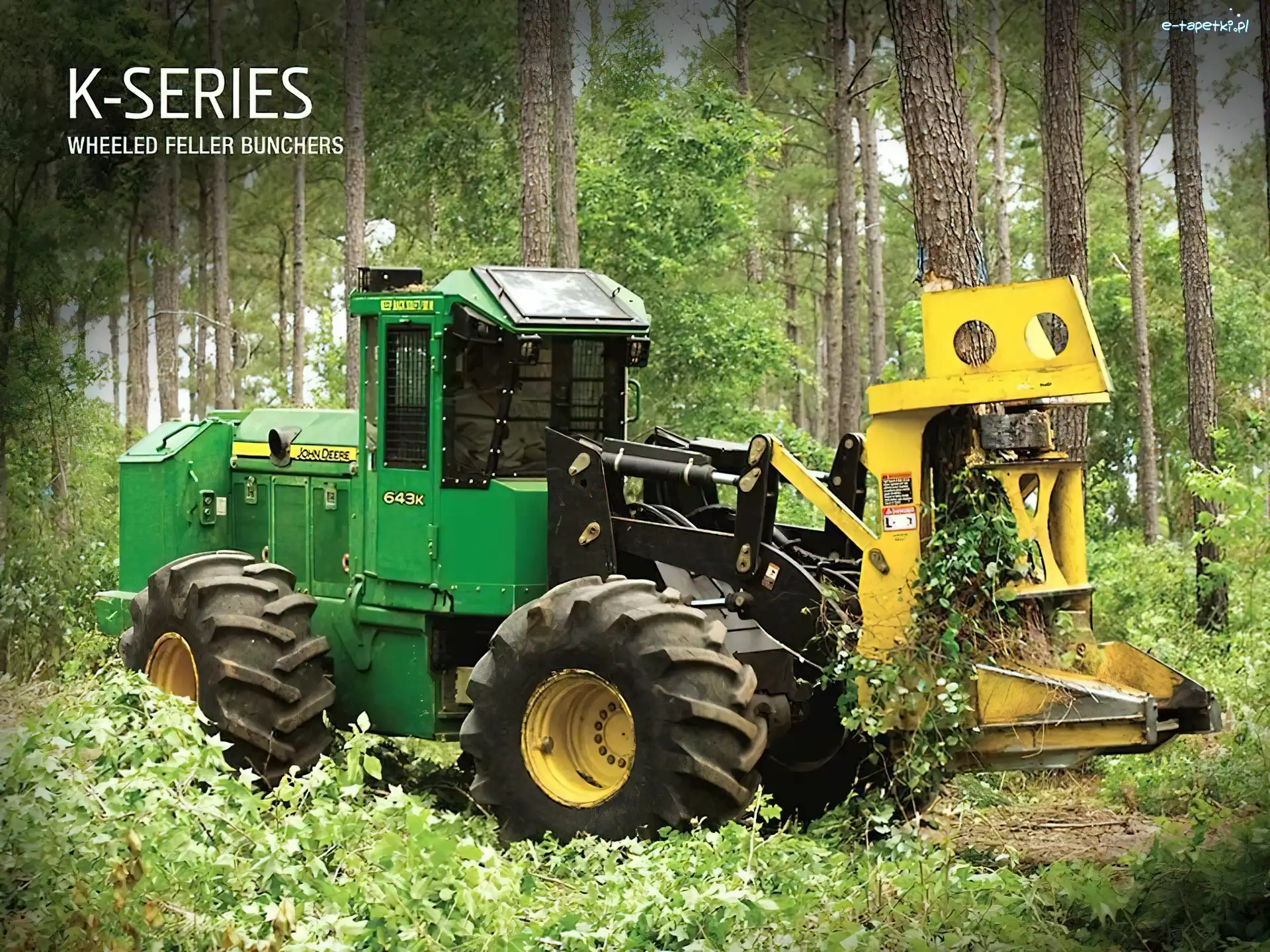 K-Series, Drzew, Wycinacz, John Deere