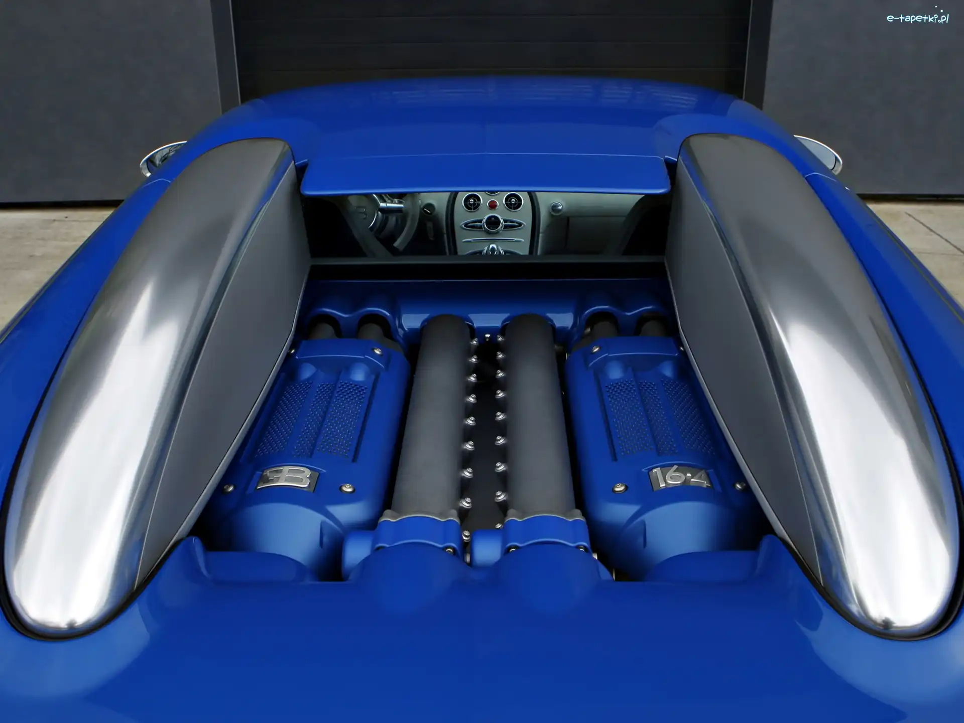 Silnik, Bugatti Veyron Bleu Centenaire
