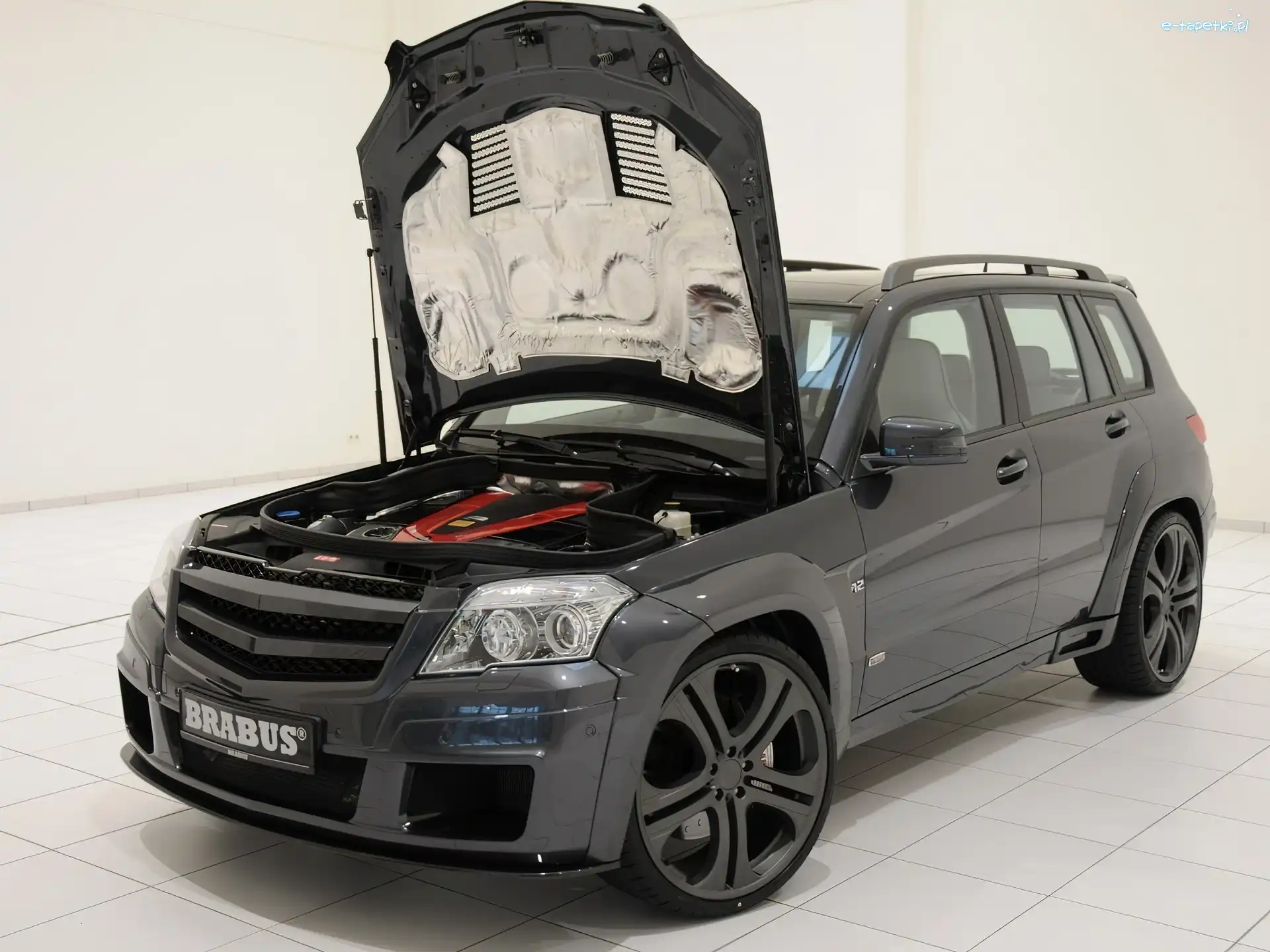 Silnik, Brabus, Maska, Mercedes GLK