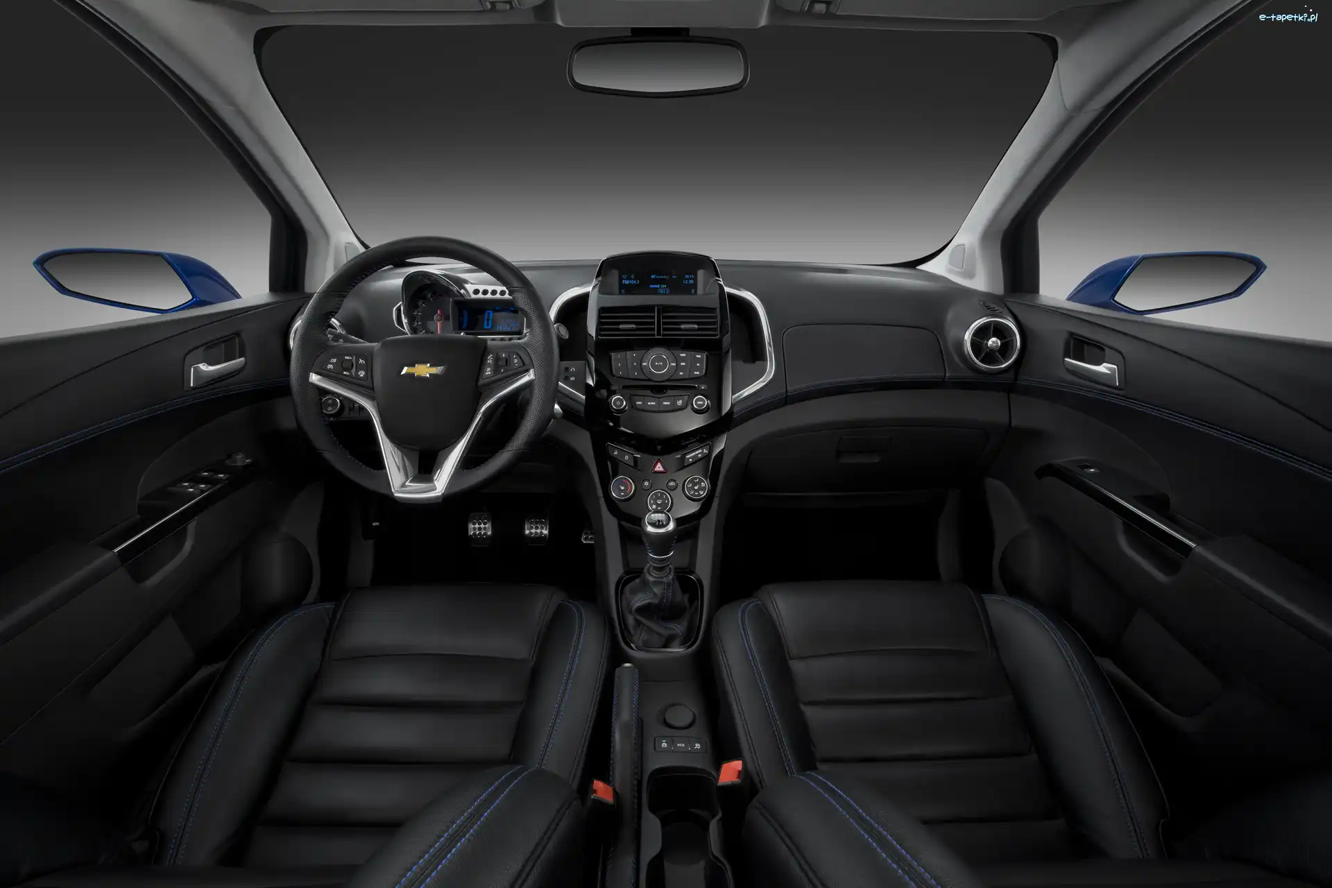 Skóra, Wnętrze, Chevrolet Aveo