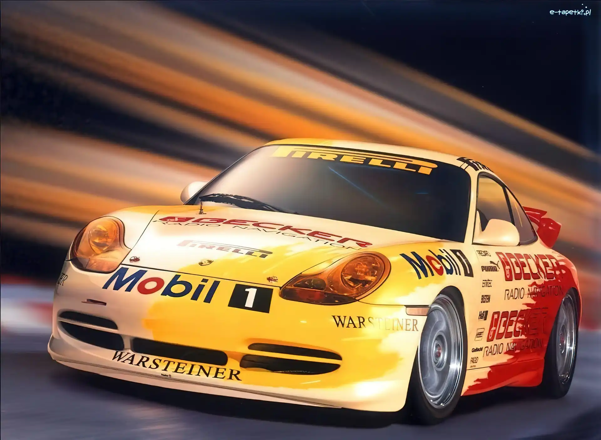 Sponsorów, Naklejki, Porsche 911