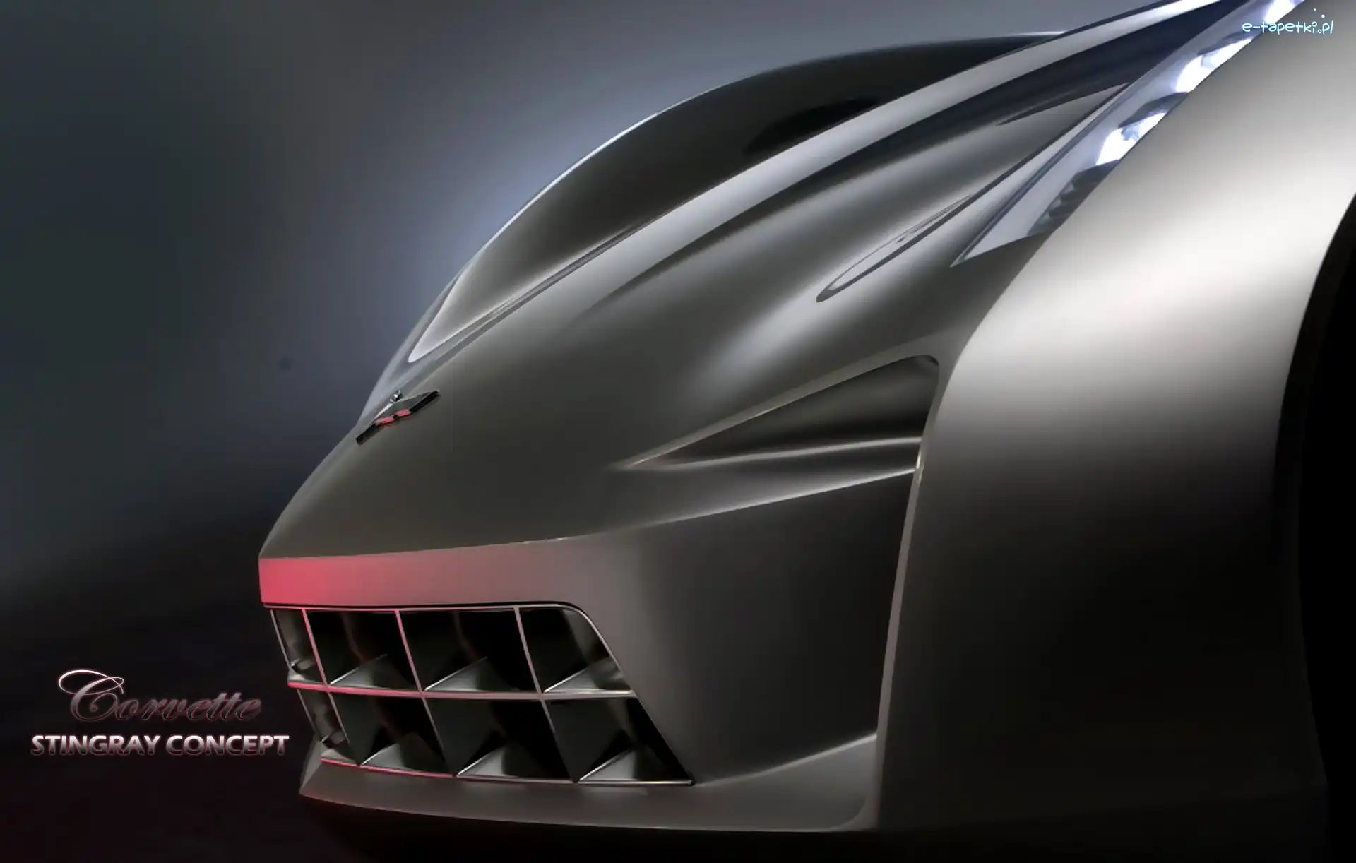 Chevrolet, Stingray, Corvette, Przód