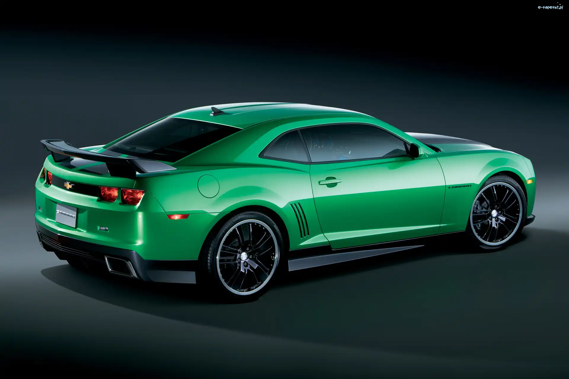 Chevrolet Camaro, Car, Muscle, Zielony