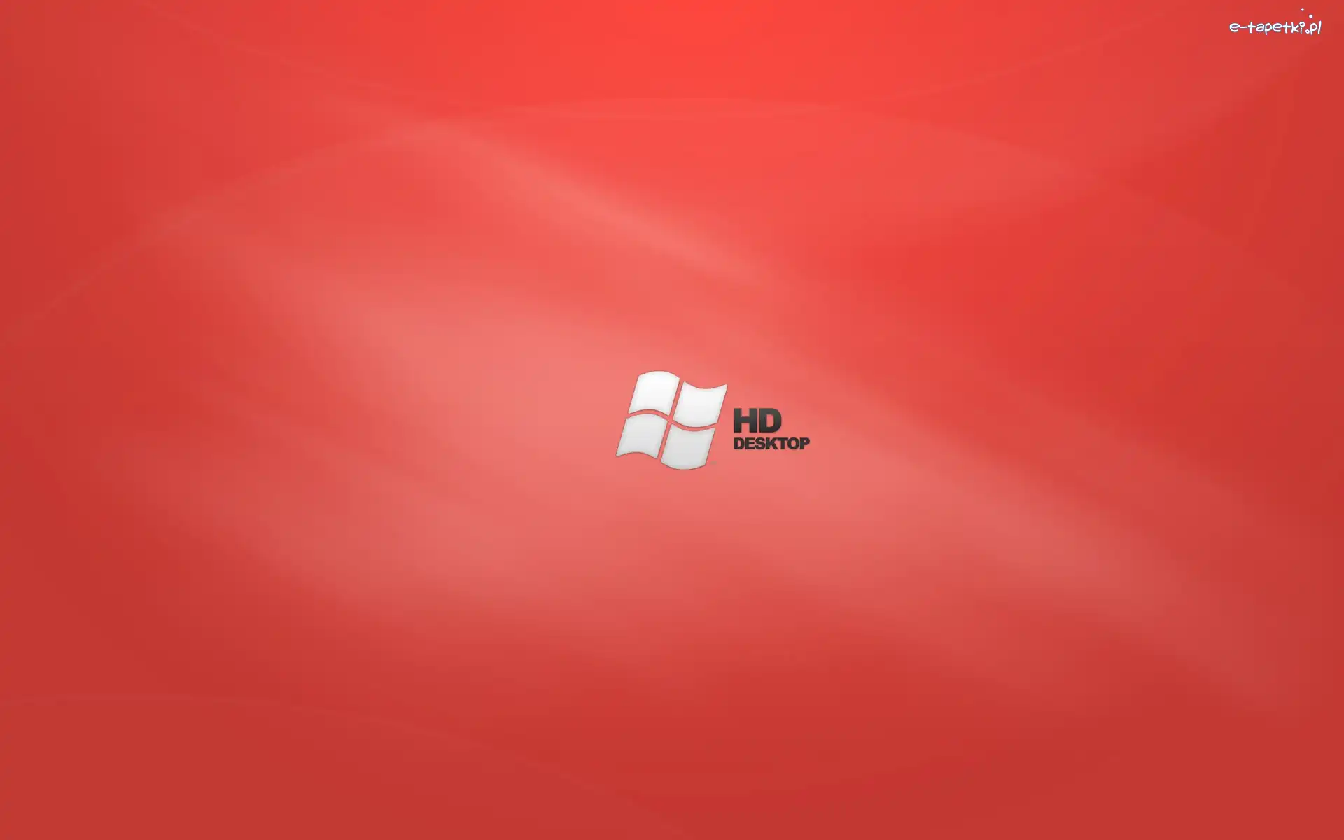 Tapeta, Windows, Logo, Czerwona