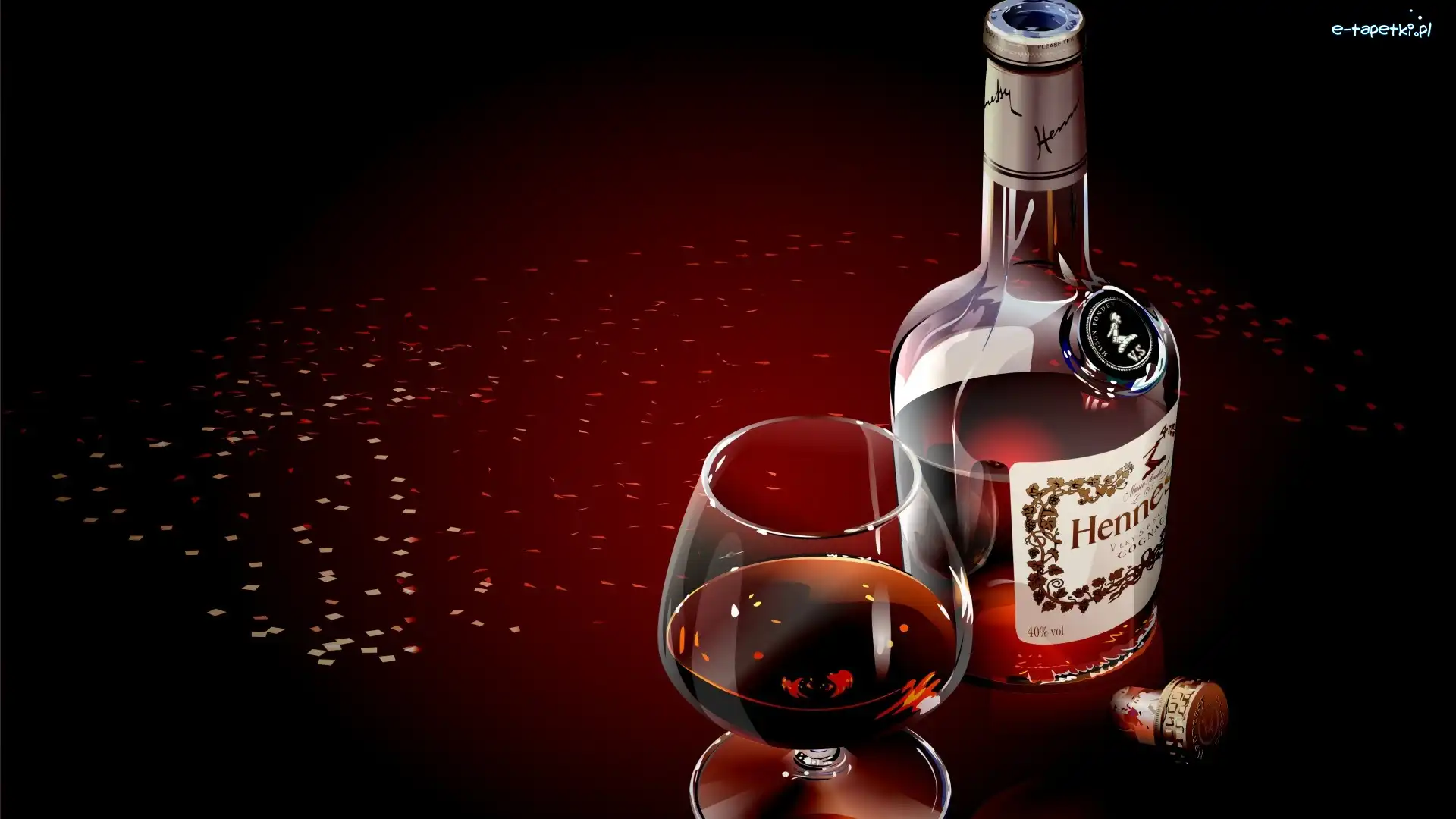 Kieliszek, Hennessy, Koniak