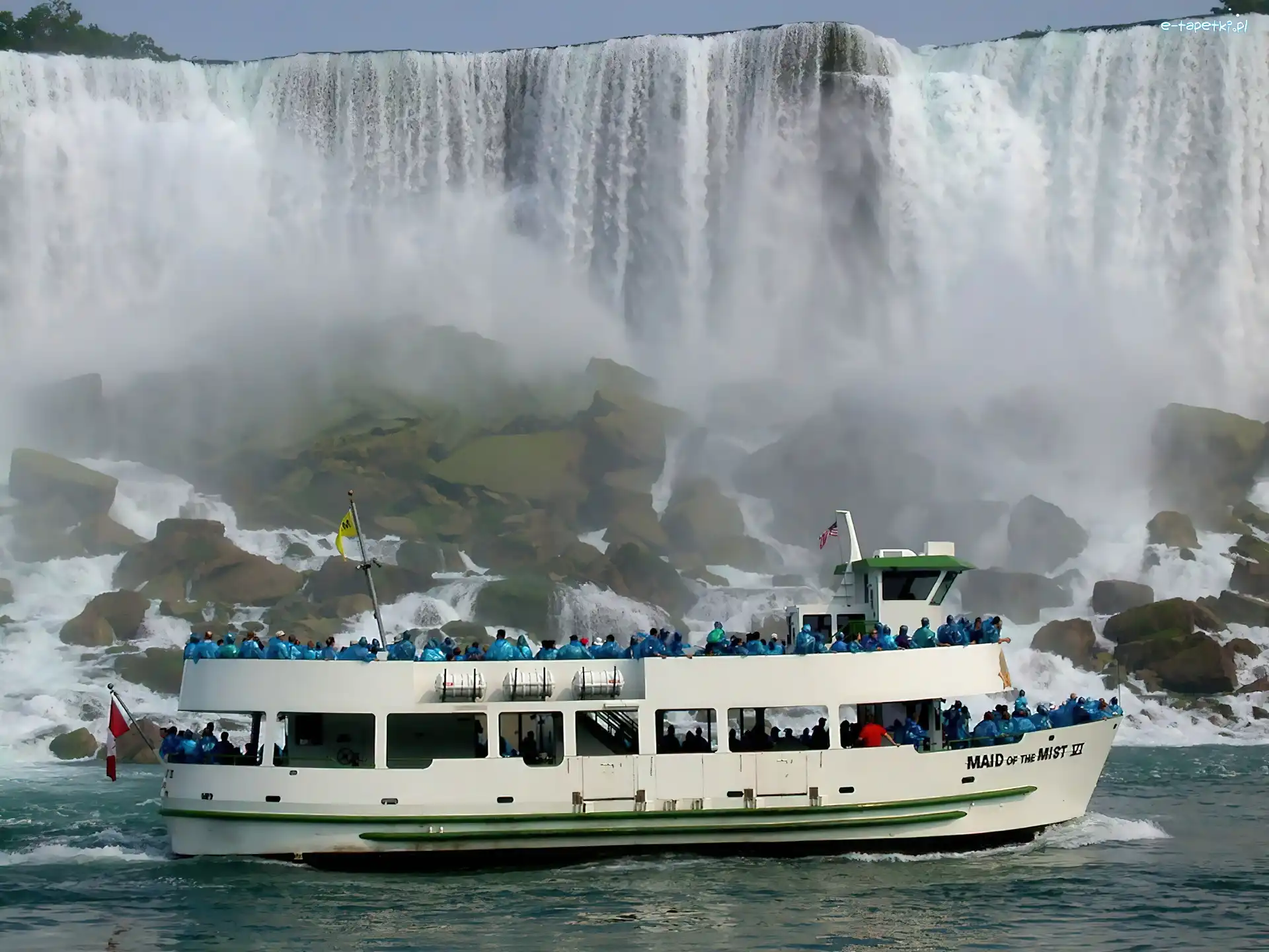 Wycieczkowy, Niagara, Wodospad, Statek