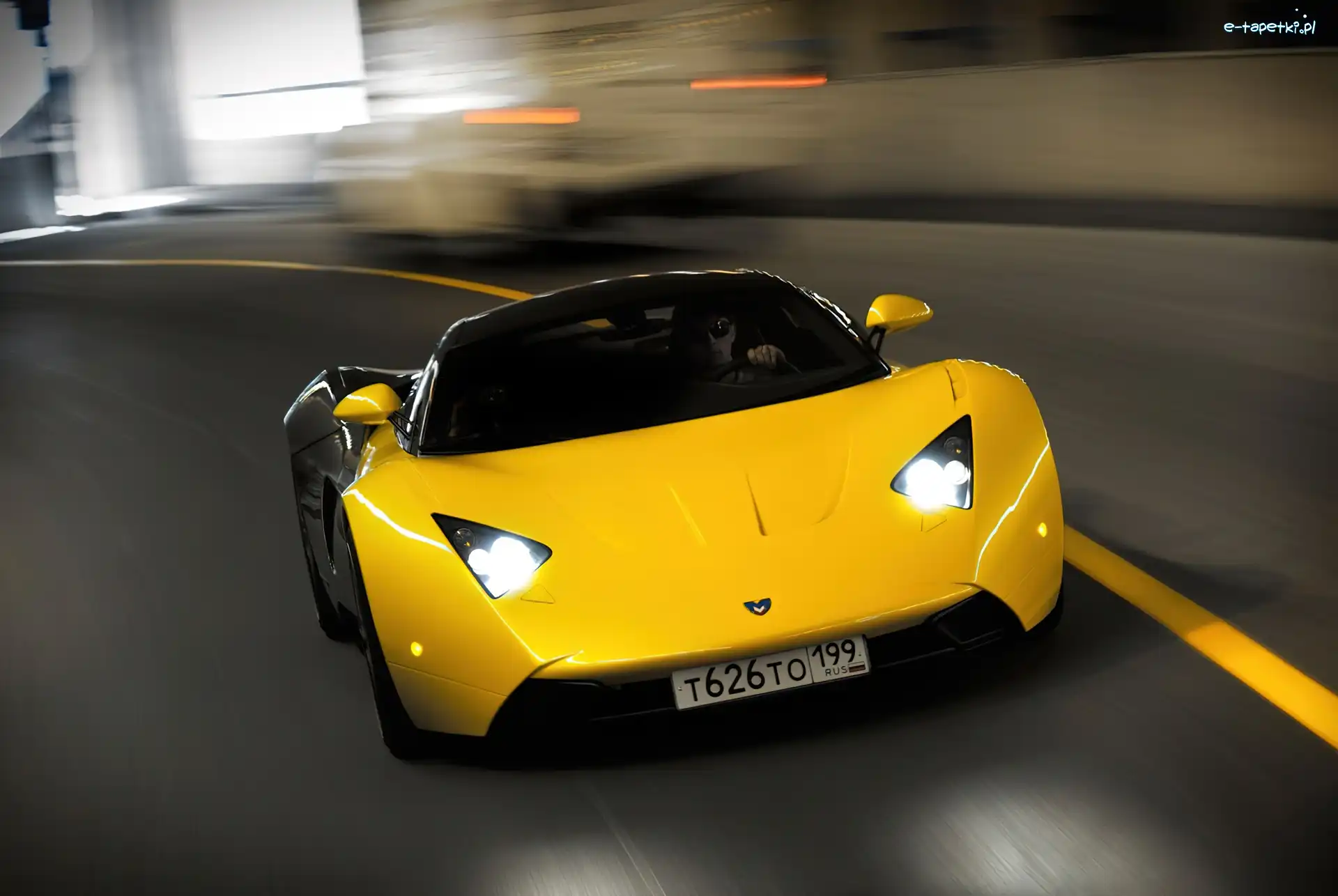 Marussia B1, Jezdne, Właściwości, Żółta