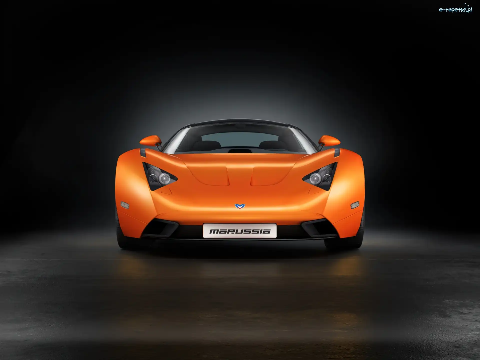 Maska, Marussia B1, Pomarańczowa