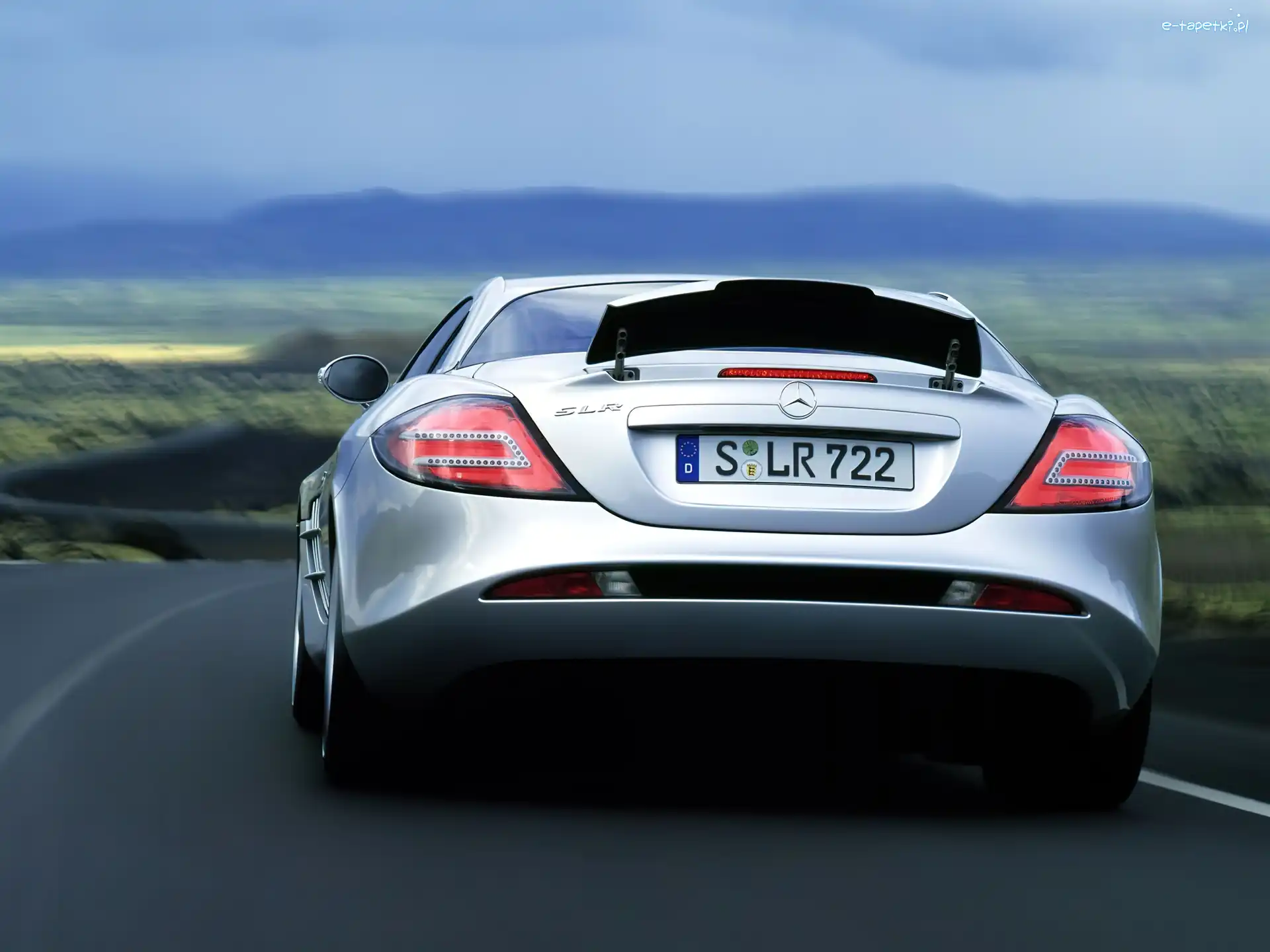 Spojler, Wysuwany, Mercedes SLR