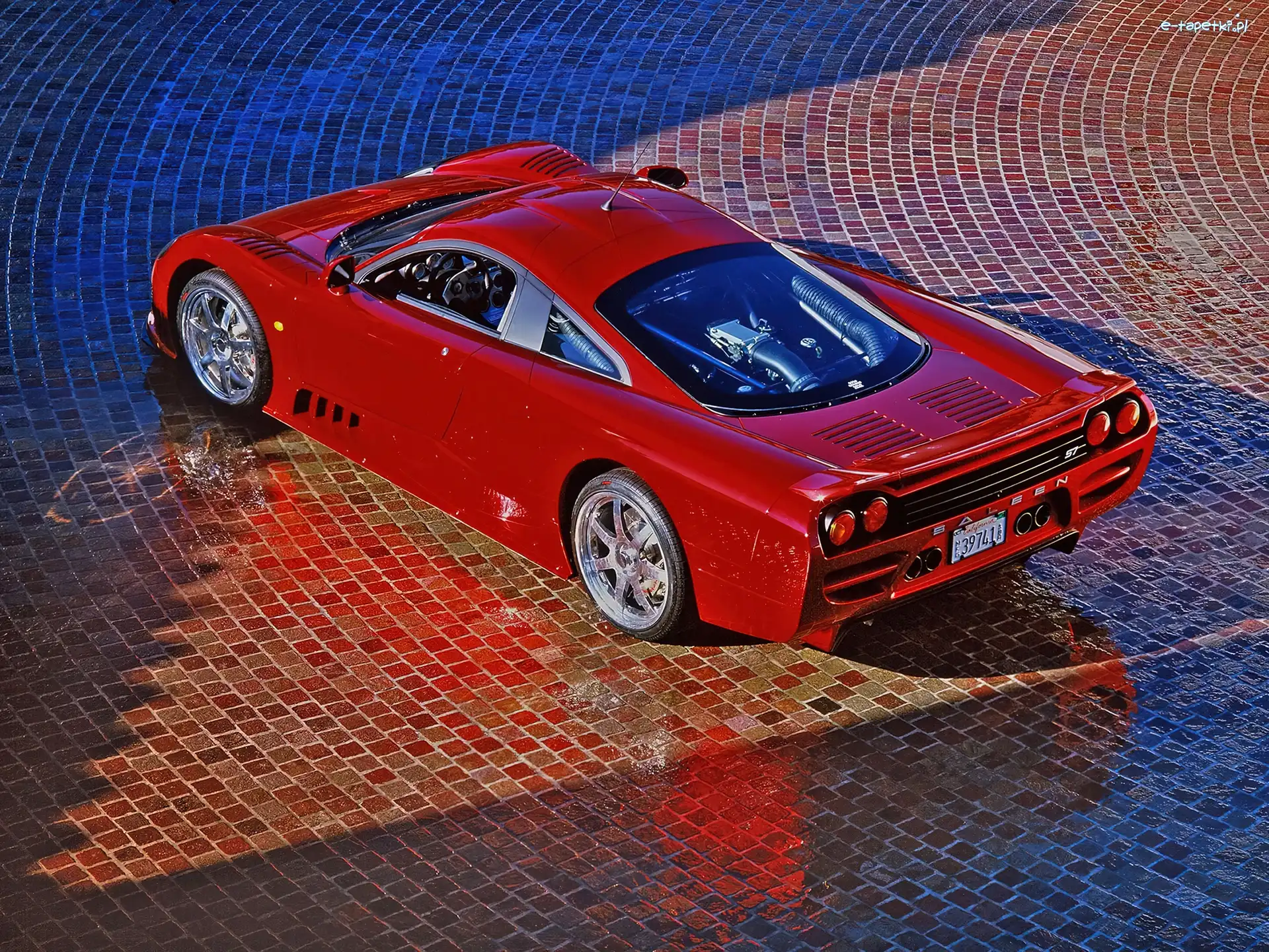Silnik, Szybą, Za, Saleen S7