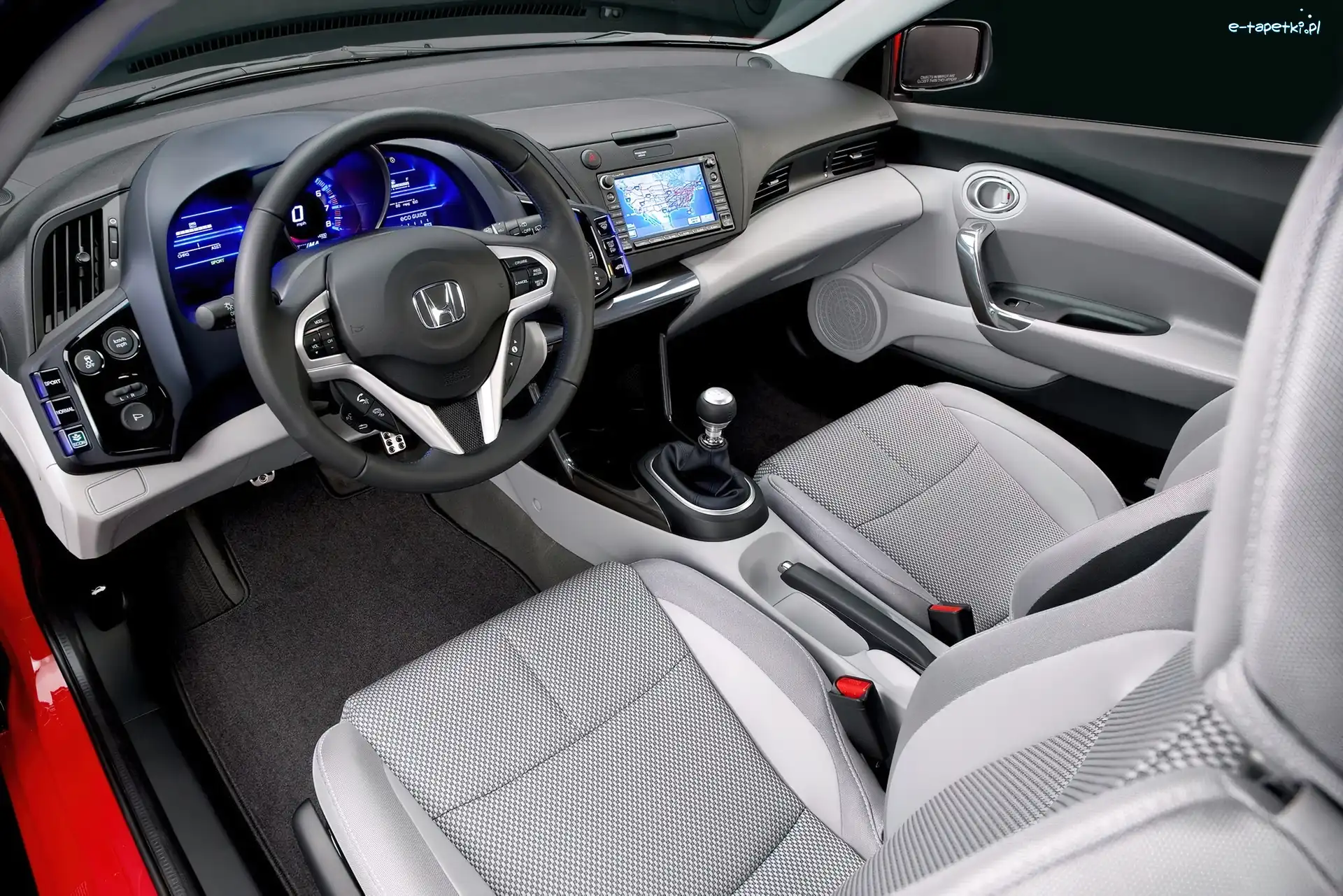 Nawigacja, Kierowcy, Fotel, Honda CR-Z