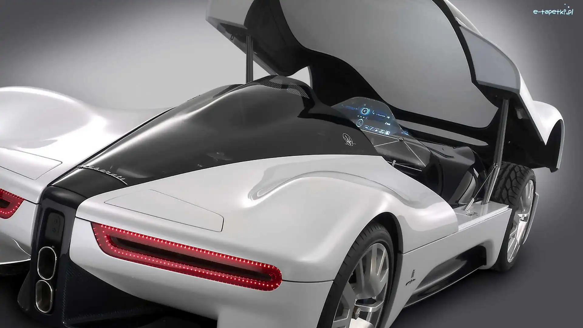 Maserati, Prototyp, Światła, Tył