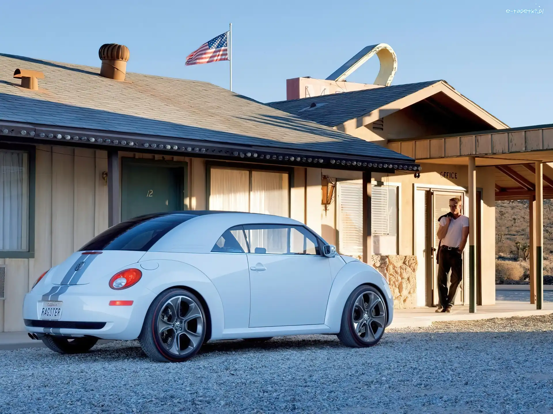 Białe, Volkswagen New Beetle
