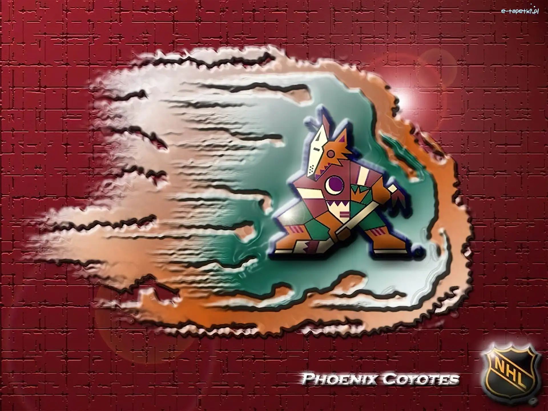 Drużyny, Phoenix Coyotes, NHL, Logo