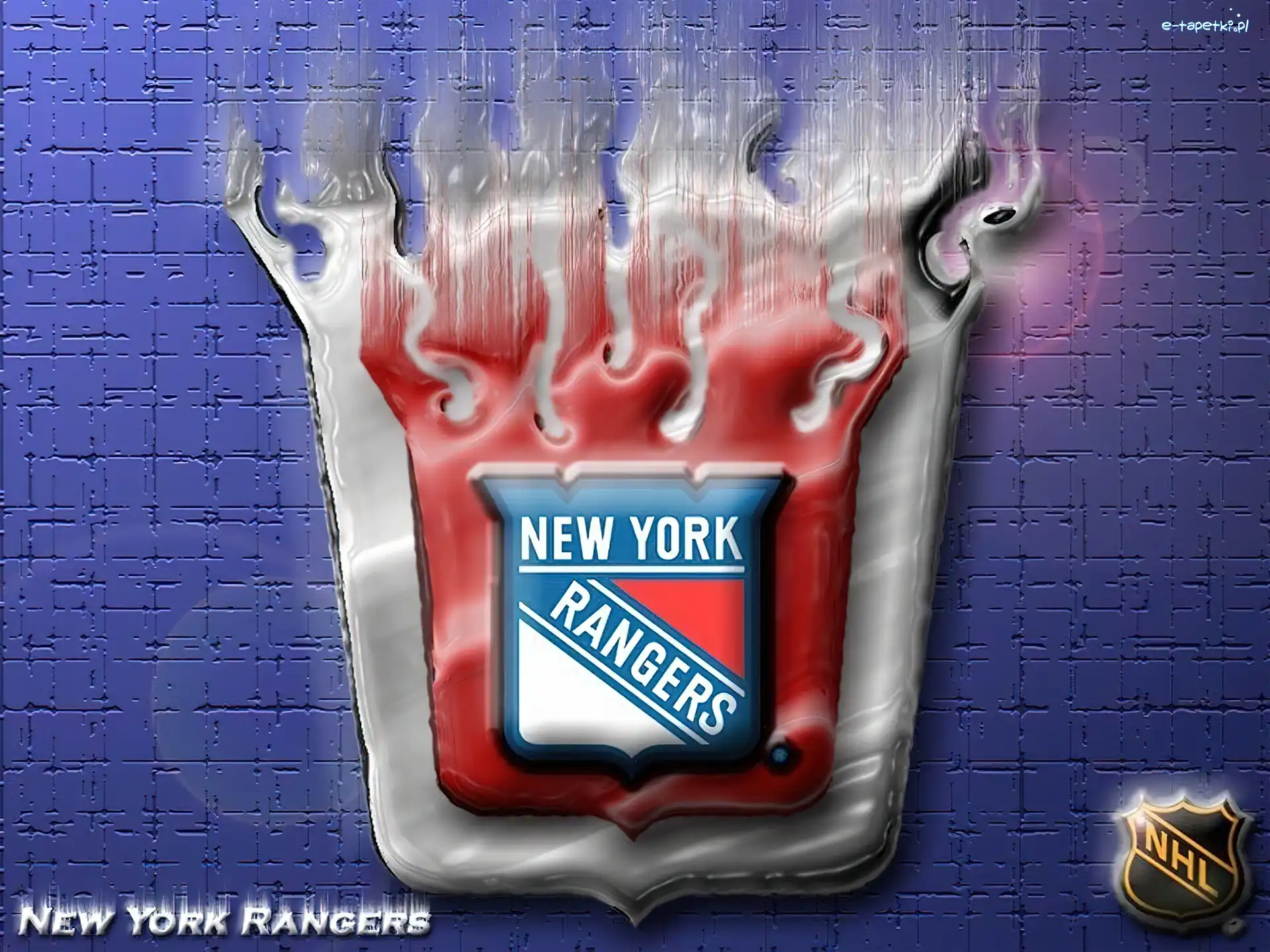 Drużyny, New York Rangers, NHL, Logo