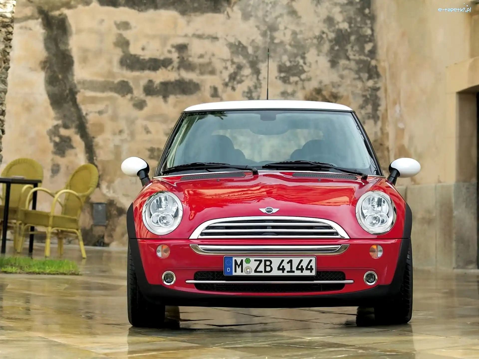 Grill, Mini Cooper, Przód
