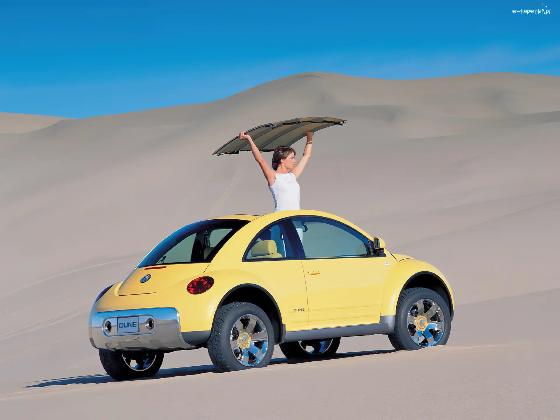 Pustynia, Volkswagen New Beetle