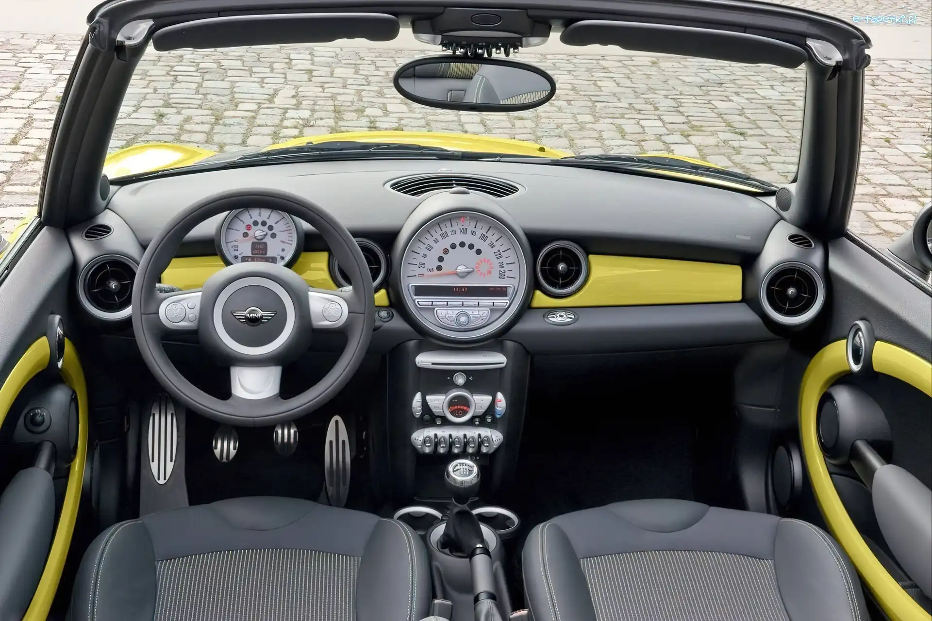 Klimatyzacji, Panel, Mini Cabrio