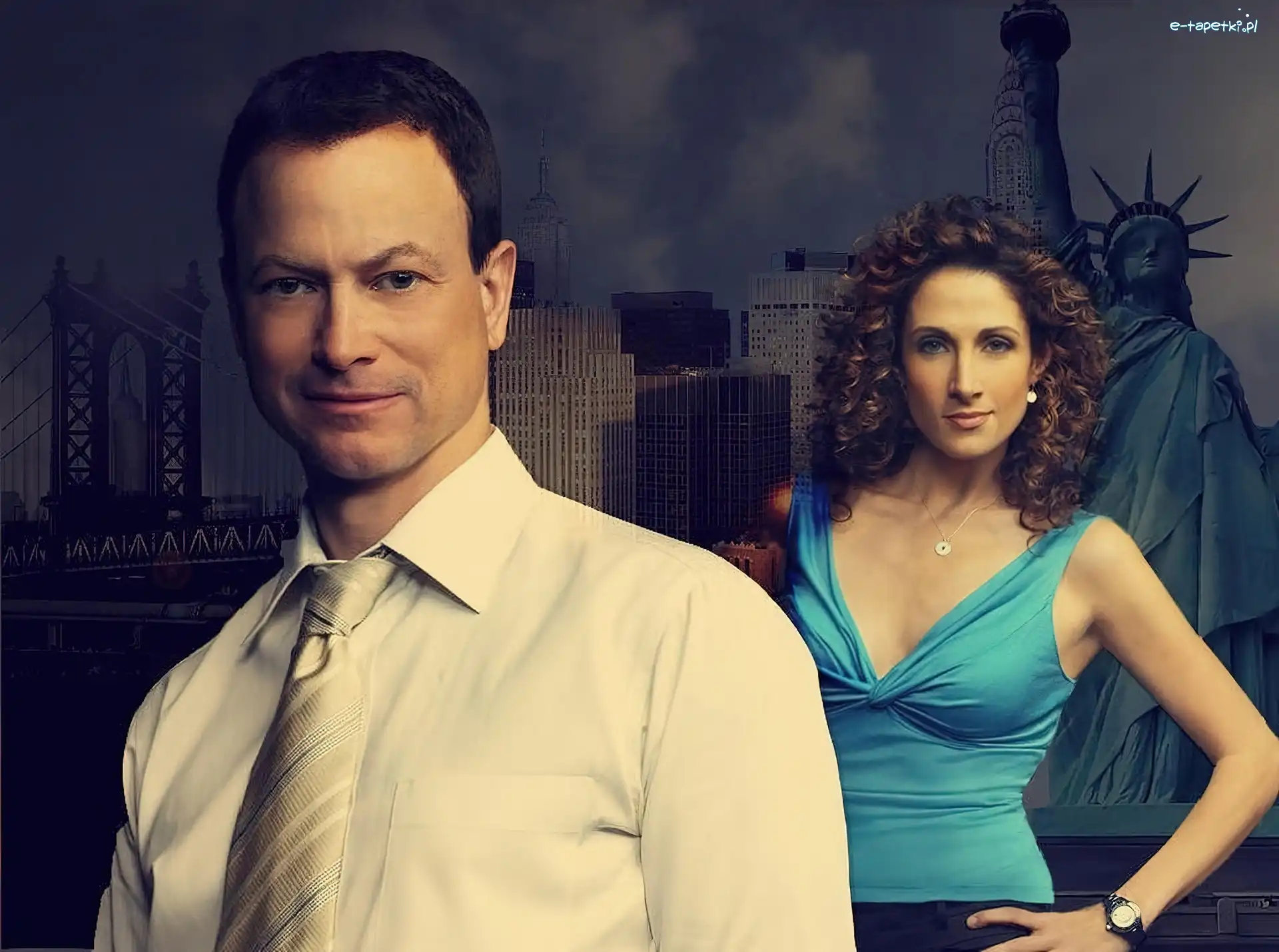 Gary Sinise, Melina Kanakaredes, CSI Kryminalne zagadki Nowego Jorku