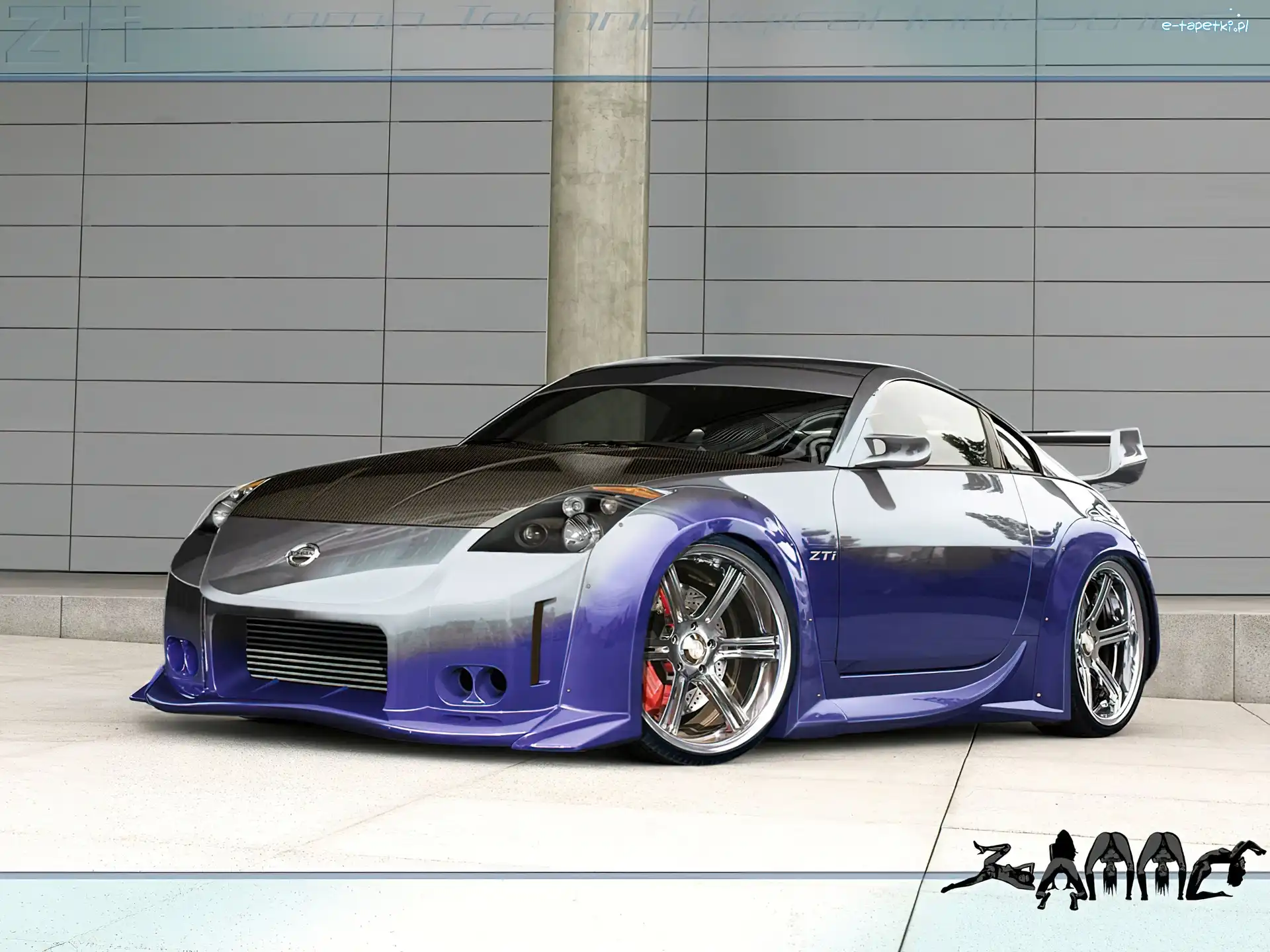 Spojlerów, Pakiet, Nissan 350Z