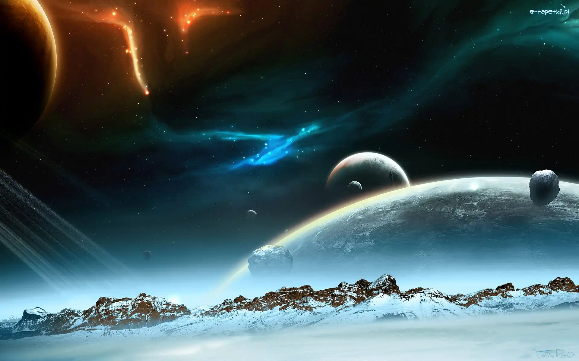 Kosmos, Planety, Meteoryty
