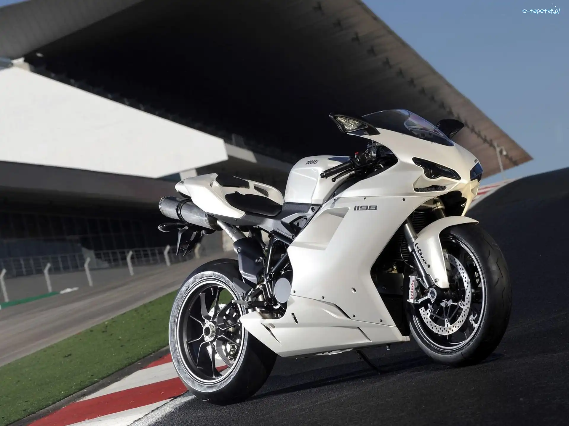 Ducati 1198, Sport, Super, Biały