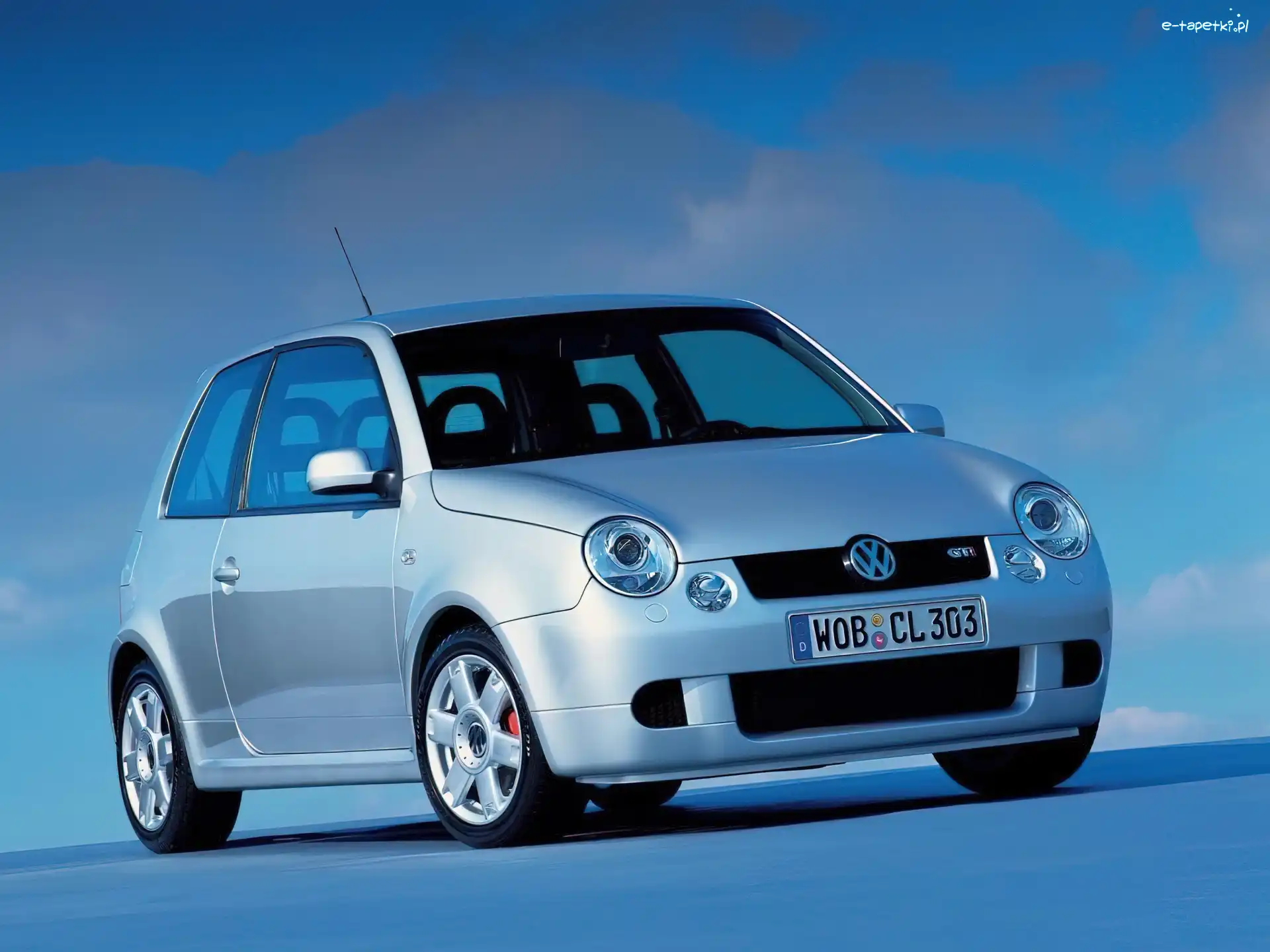 Srebrny, Volkswagen Lupo