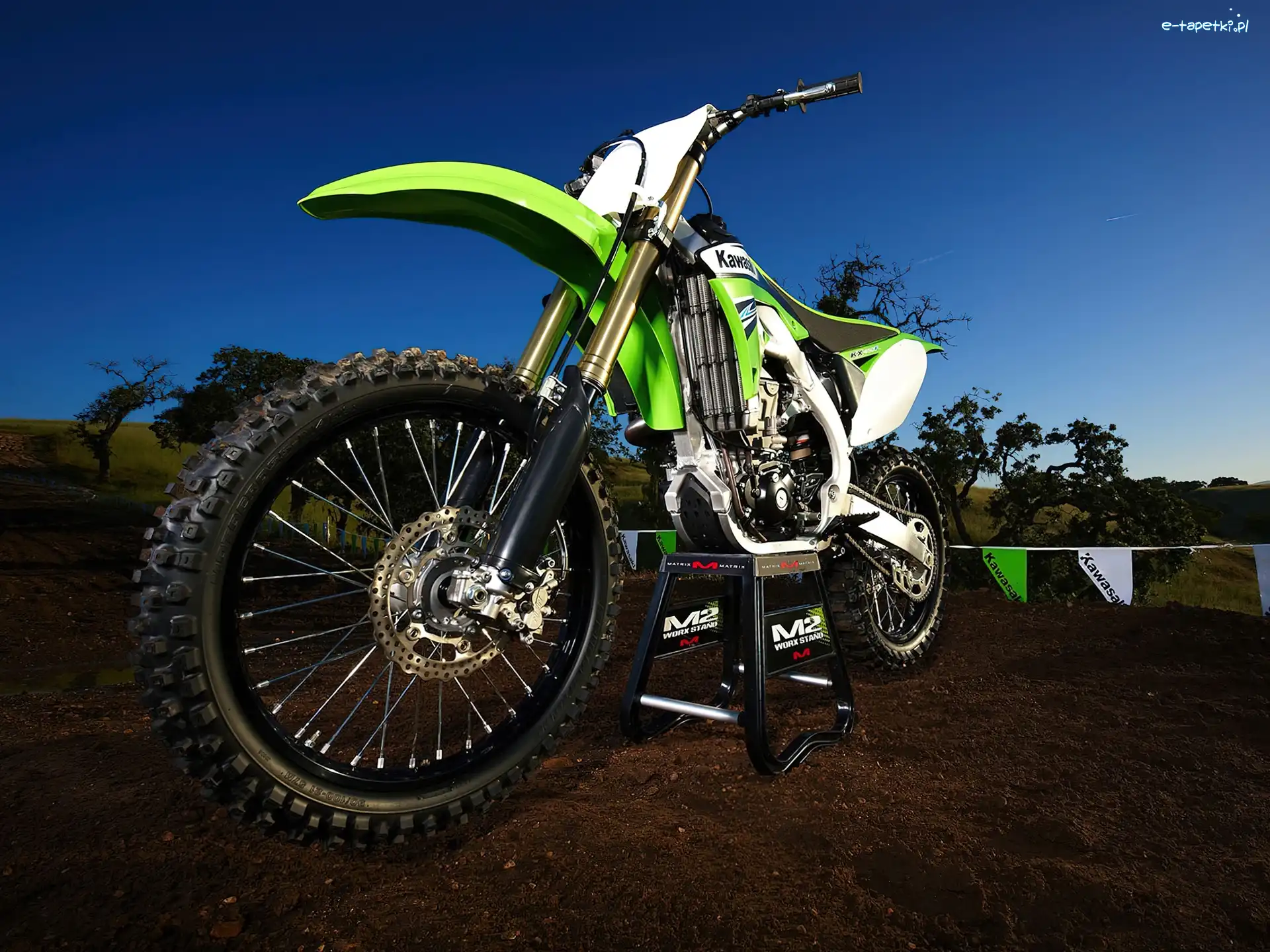 Podstawka, Kawasaki KX450F