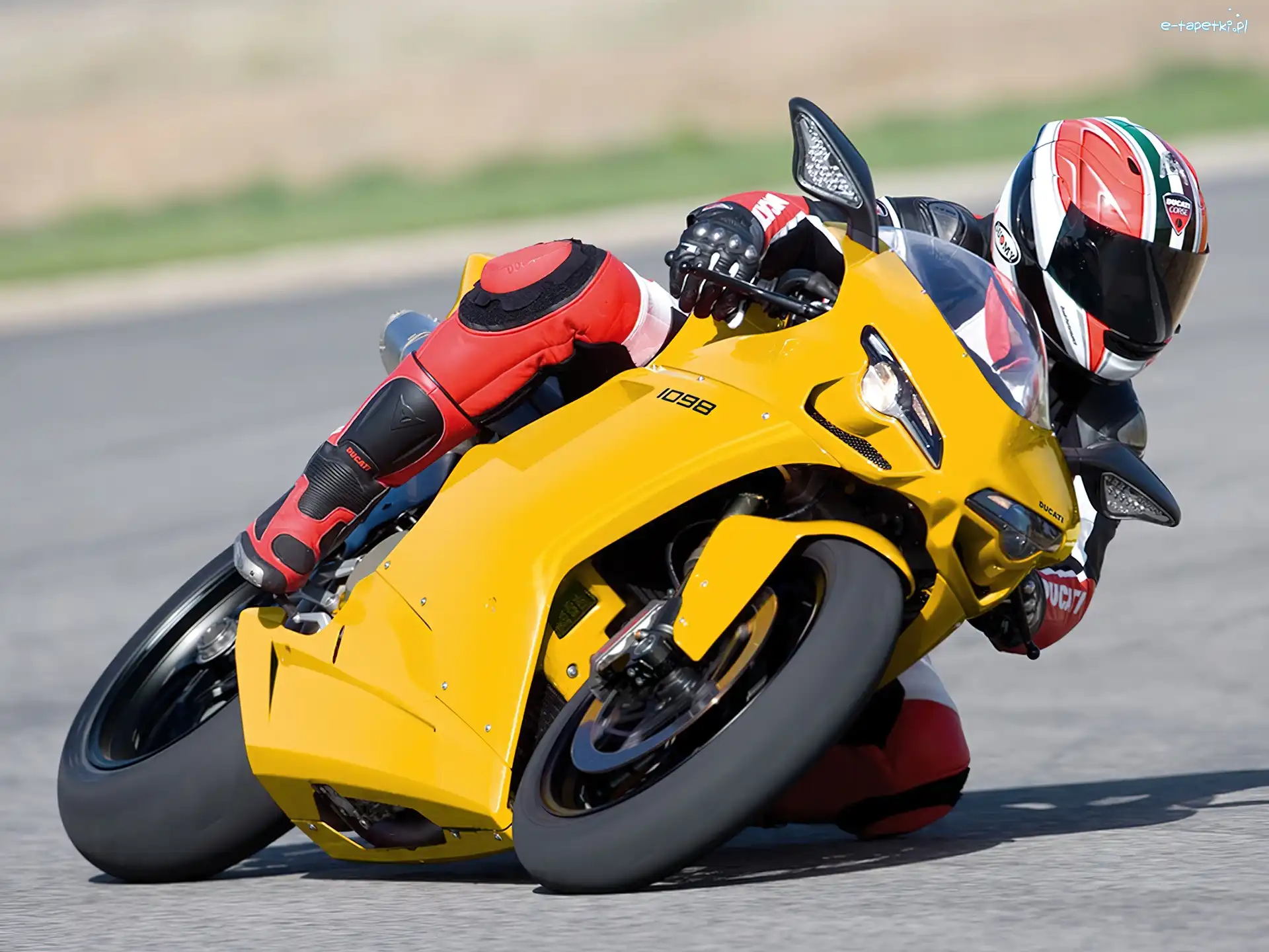 Tor, Ducati 1098, Żółty