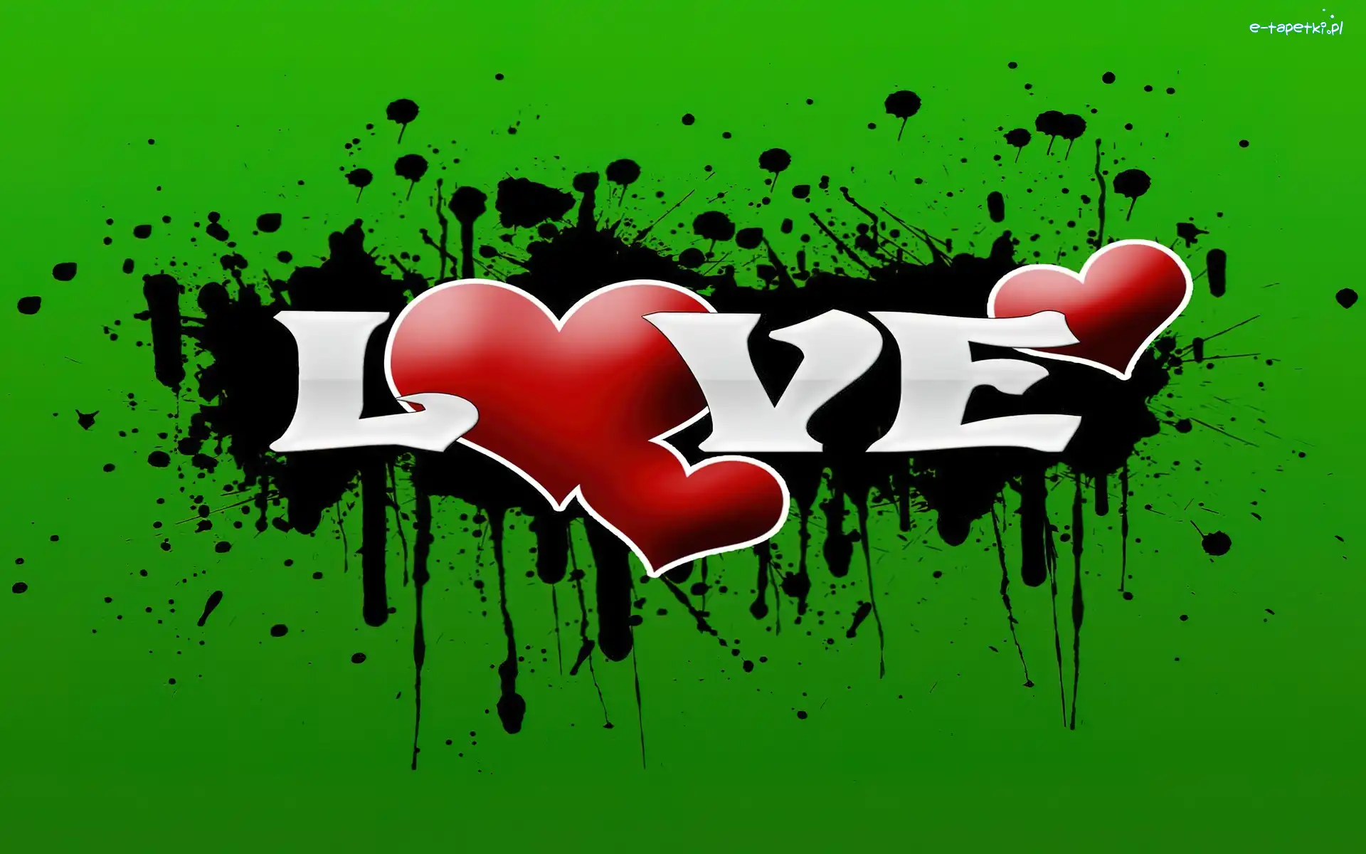 Farba, Graffiti, Love