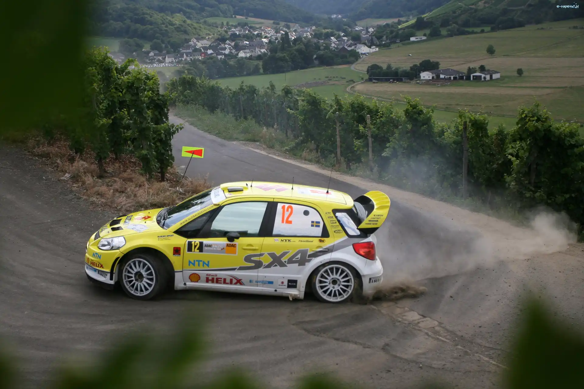 Nawrót, Rajd, Suzuki SX4