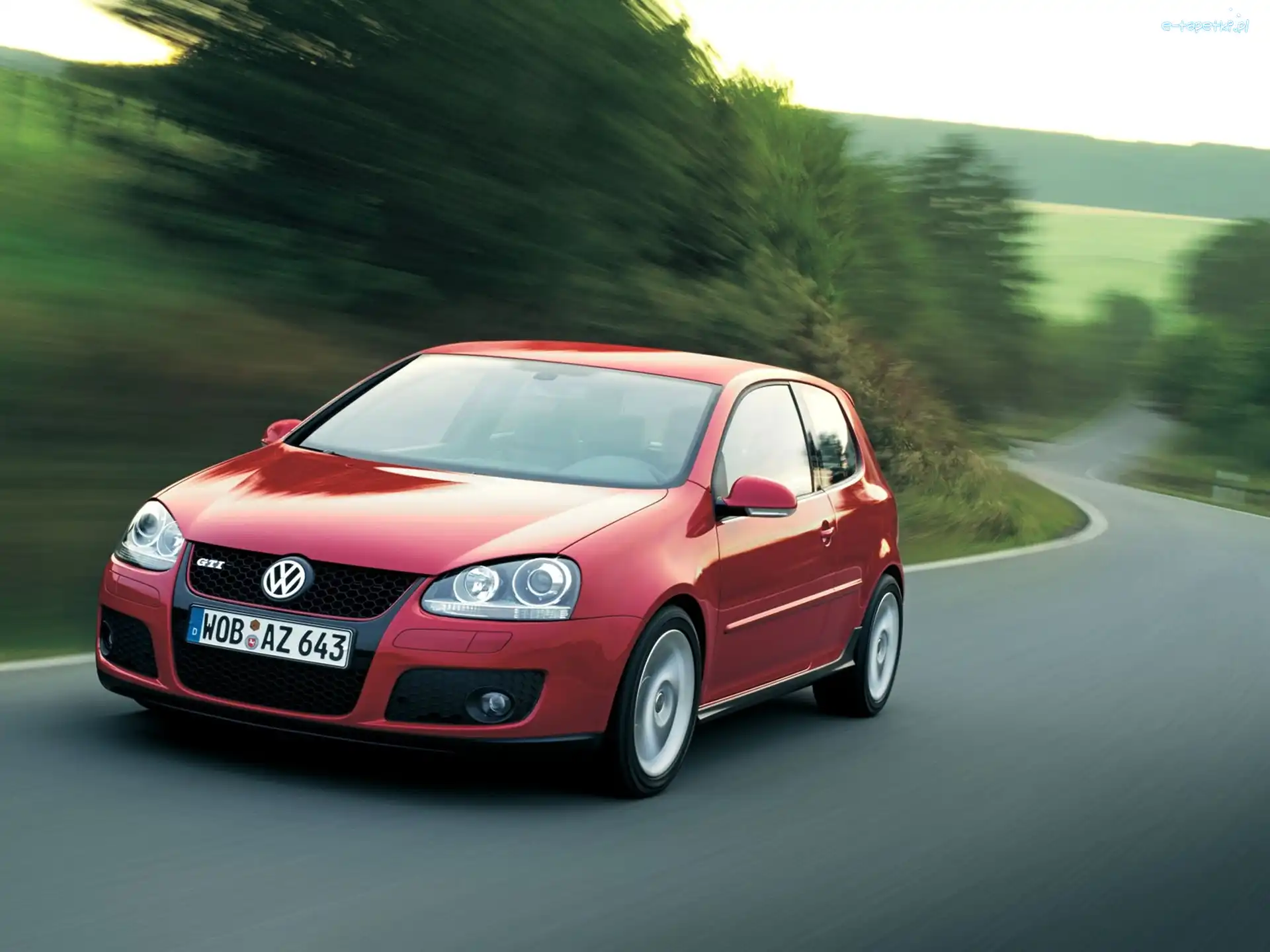 Bordowy, GTI