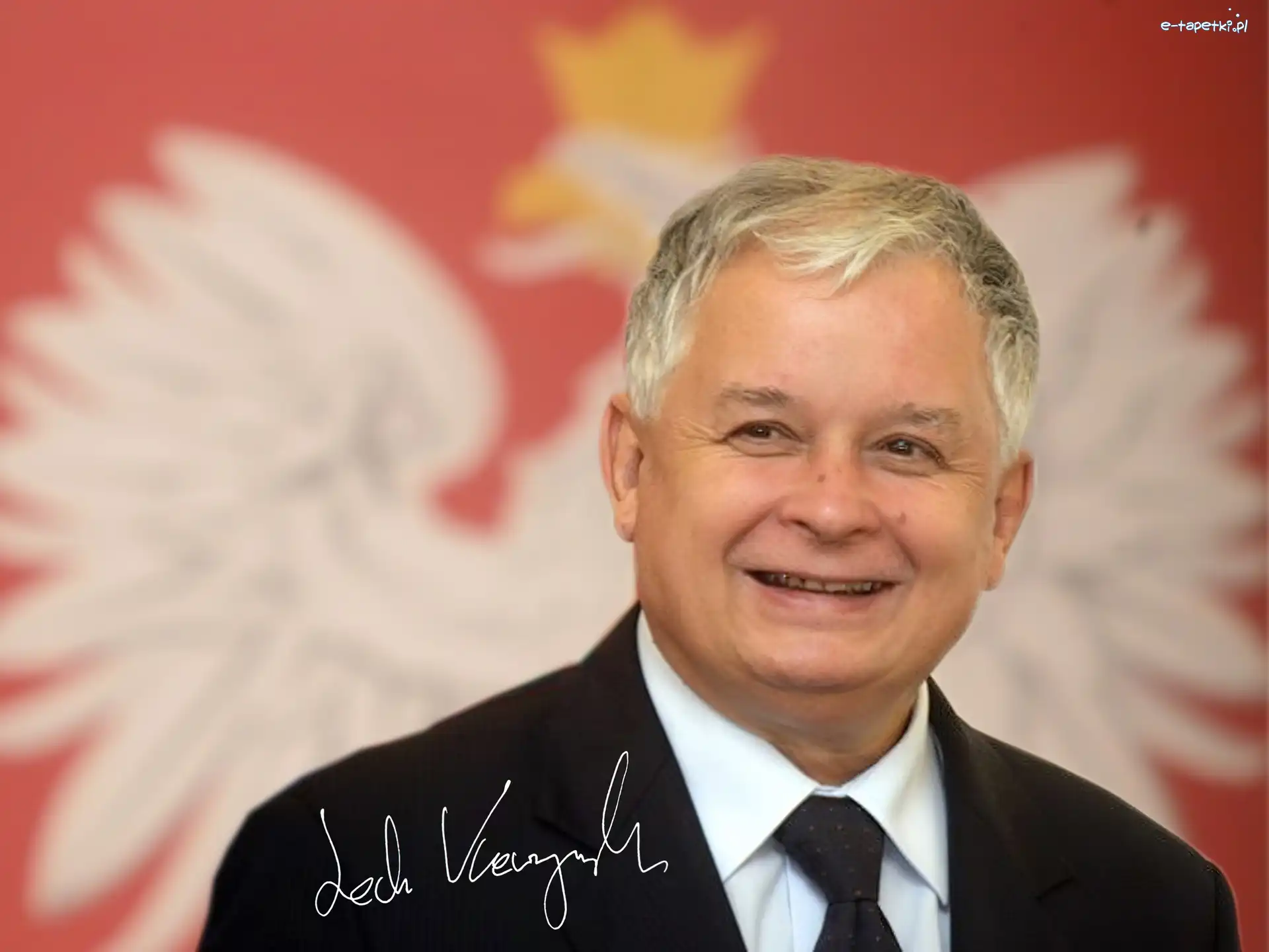 Lecha Kaczyńskiego, Podpis